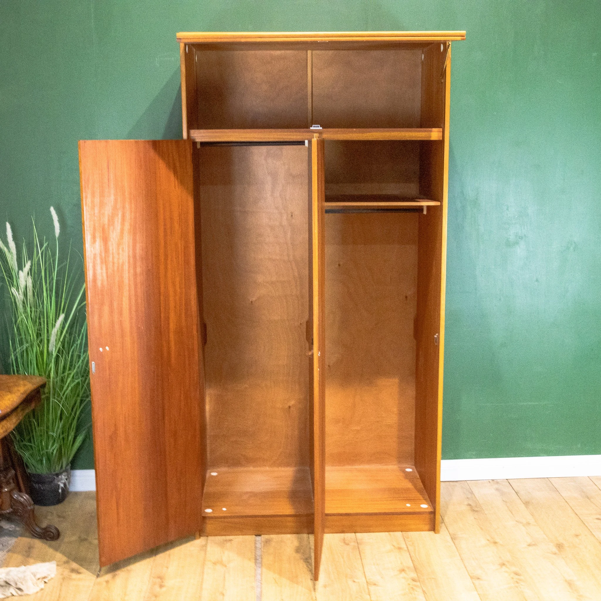 Stag Cantana S.206 Teak Double Wardrobe