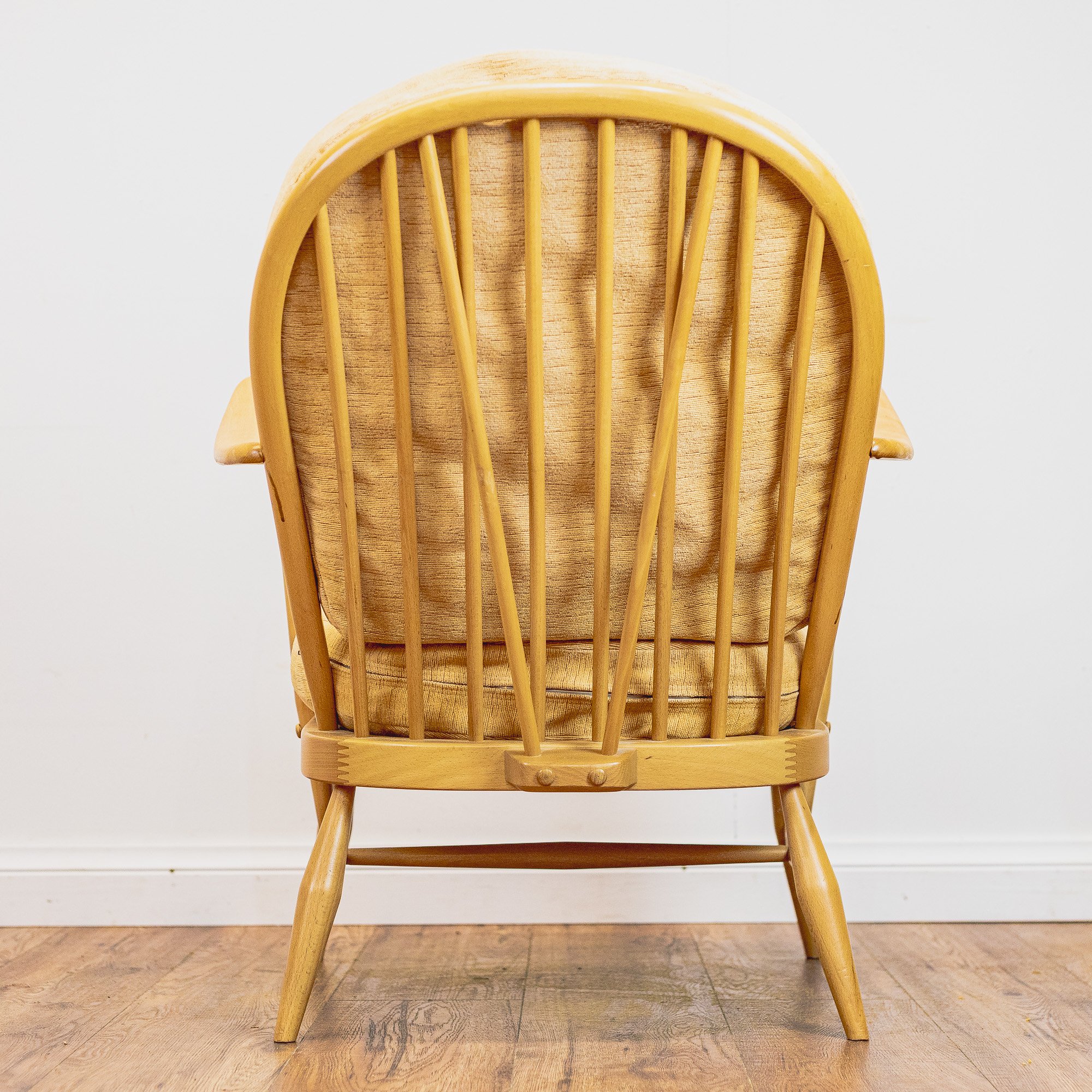 Ercol Blonde Elm Windsor Model 203 Armchair -14.jpg