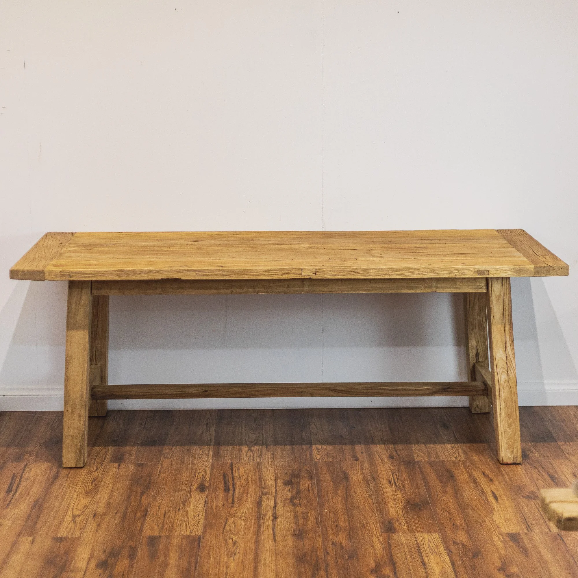 Rustic Reclaimed Elm 7ft Dining Table -1.jpg