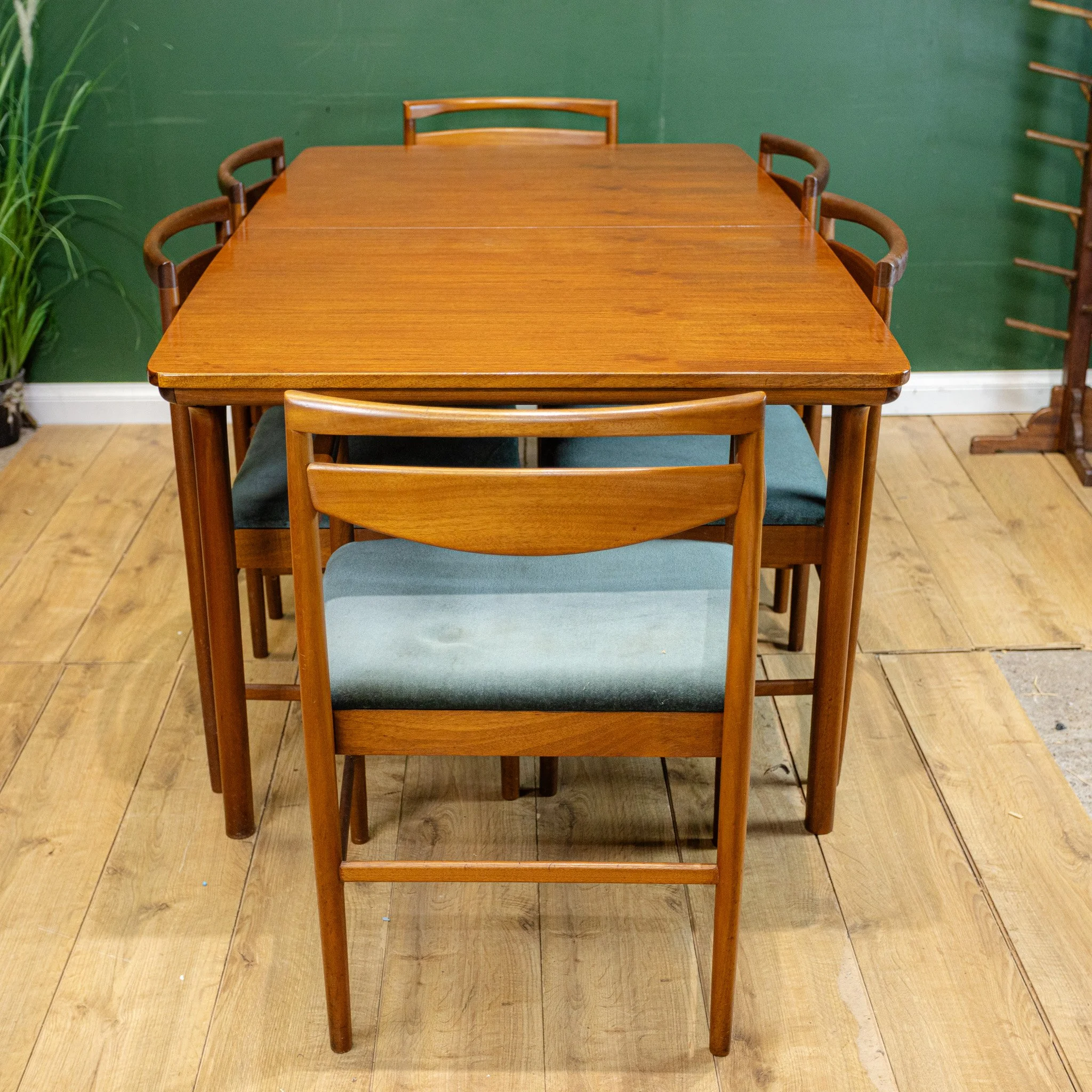 McIntosh Grand Teak Dining Table and 6 Chairs