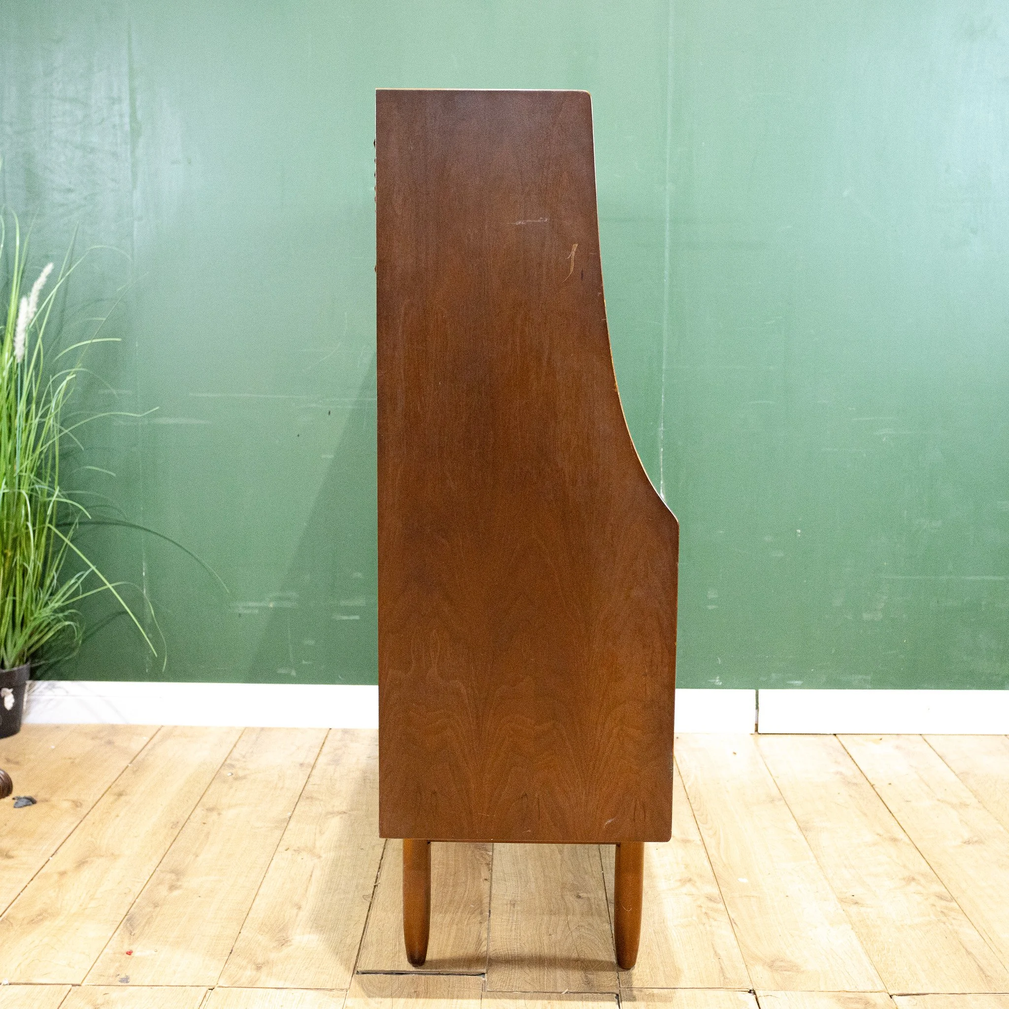 Jentique Teak Mid Century Highboard Cocktail Cabinet