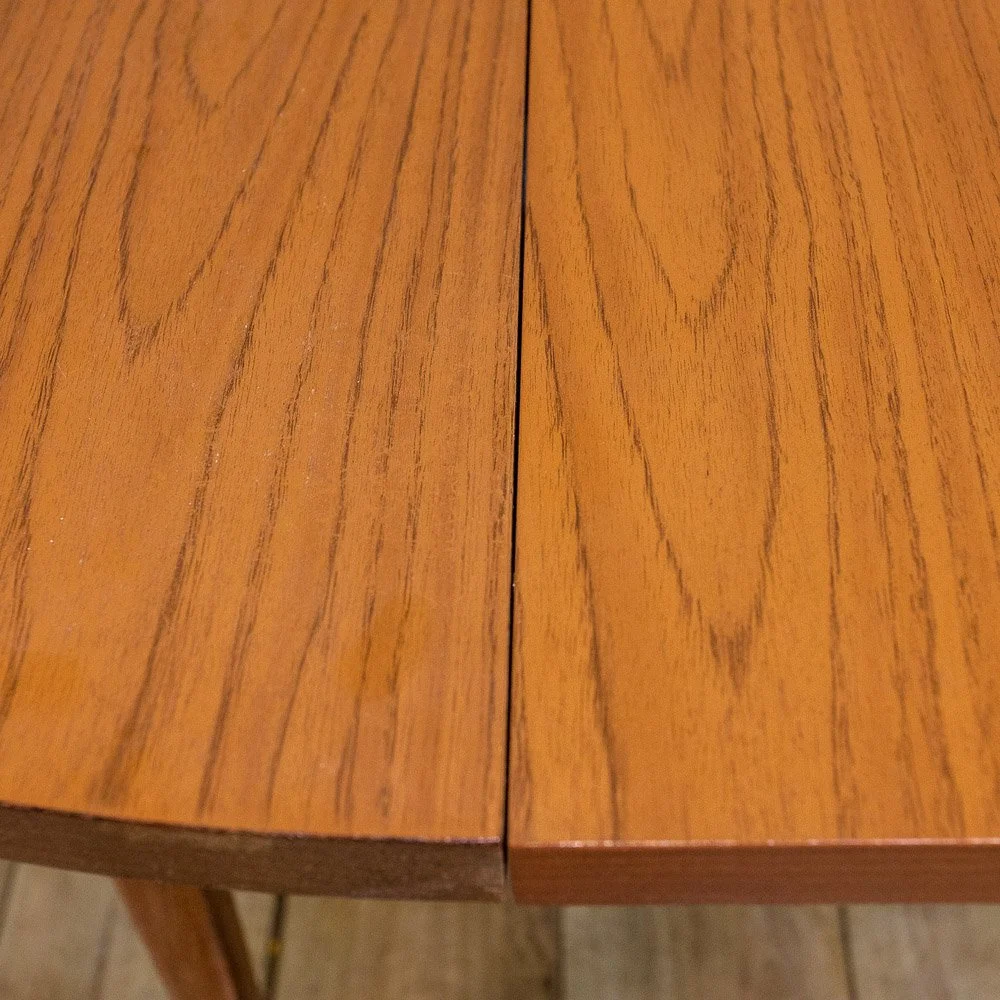Europa Furniture Teak Round Extending Dining Table