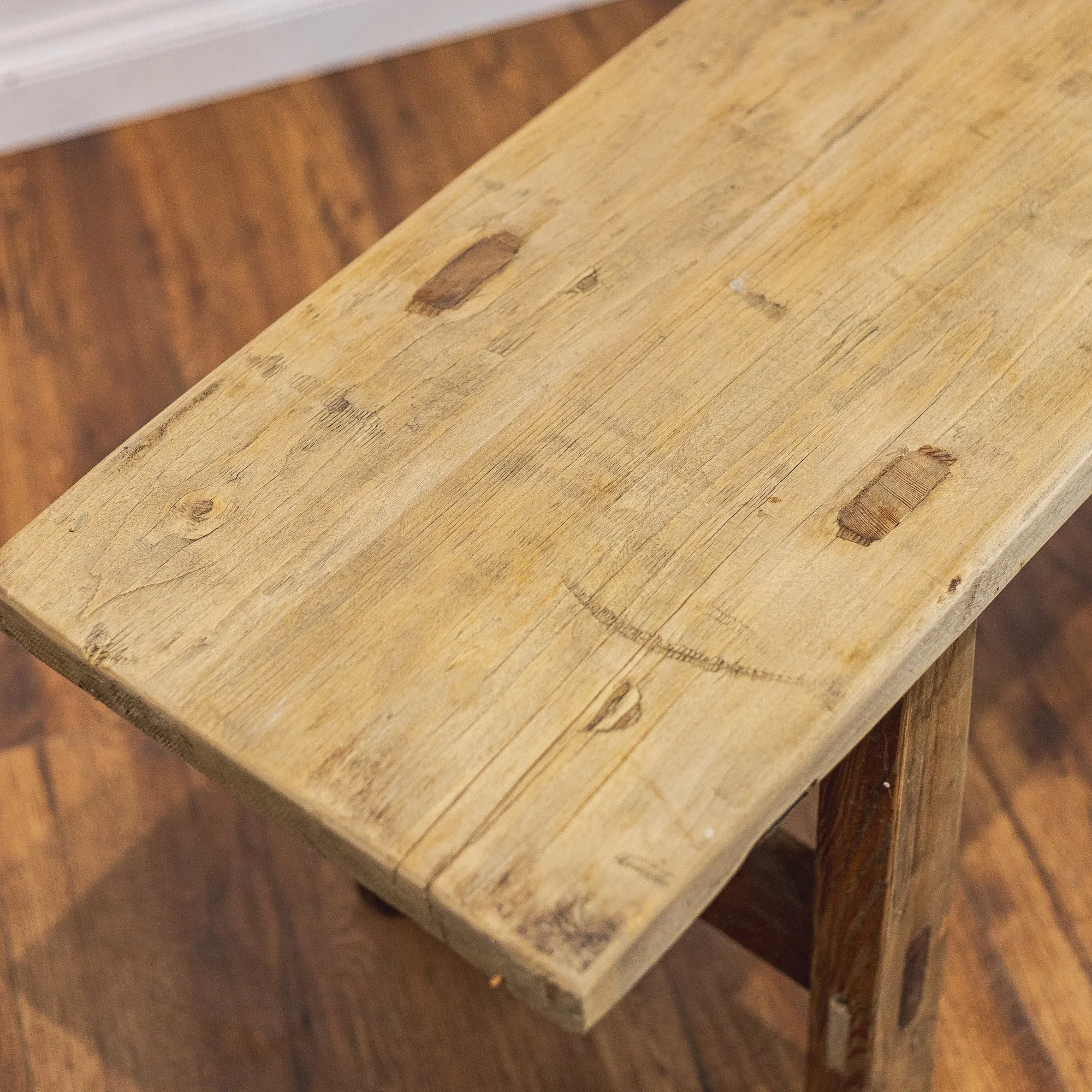 Rustic Reclaimed Elm Dining Bench Seat-14.jpg