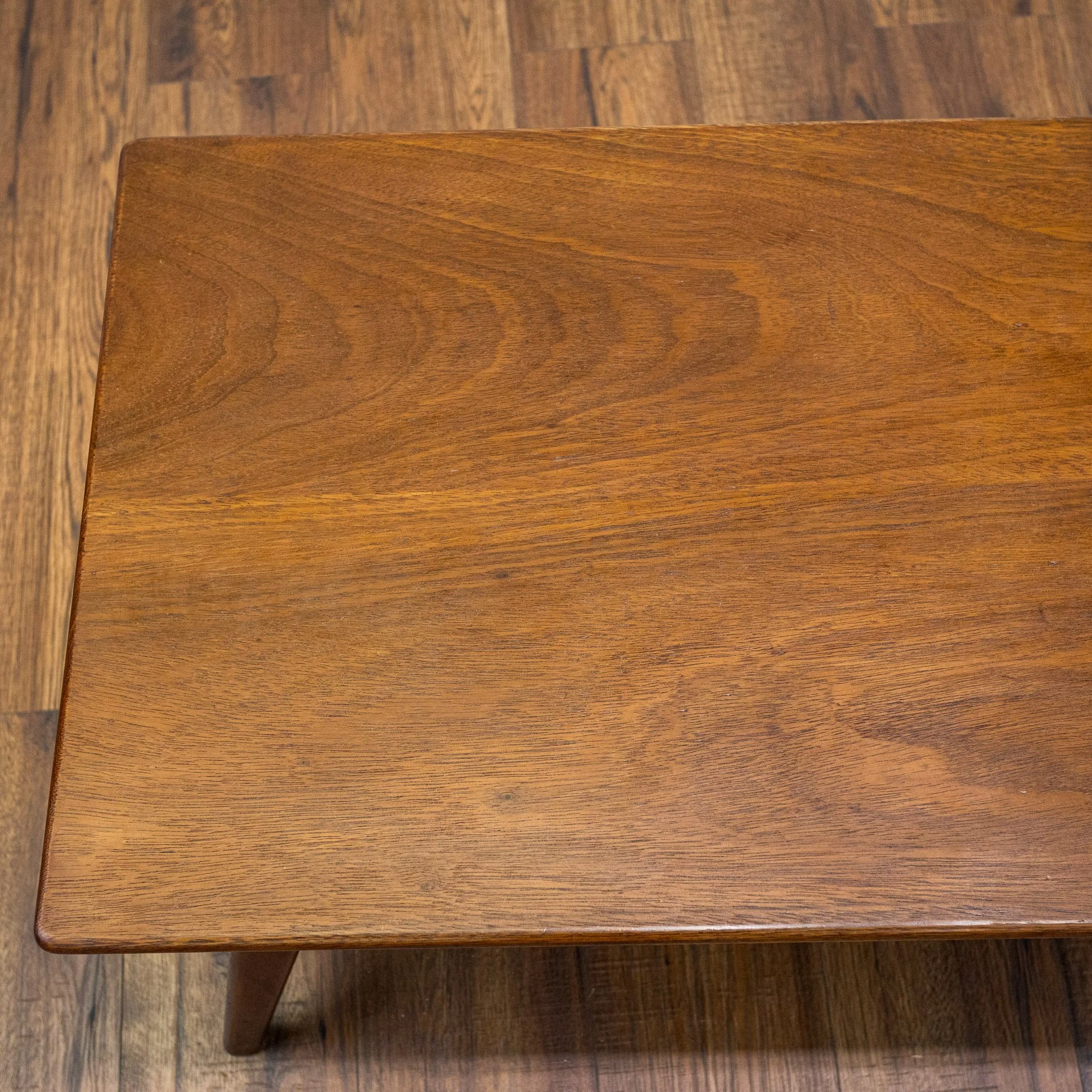 Mid Century Solid Teak Danish Coffee Table