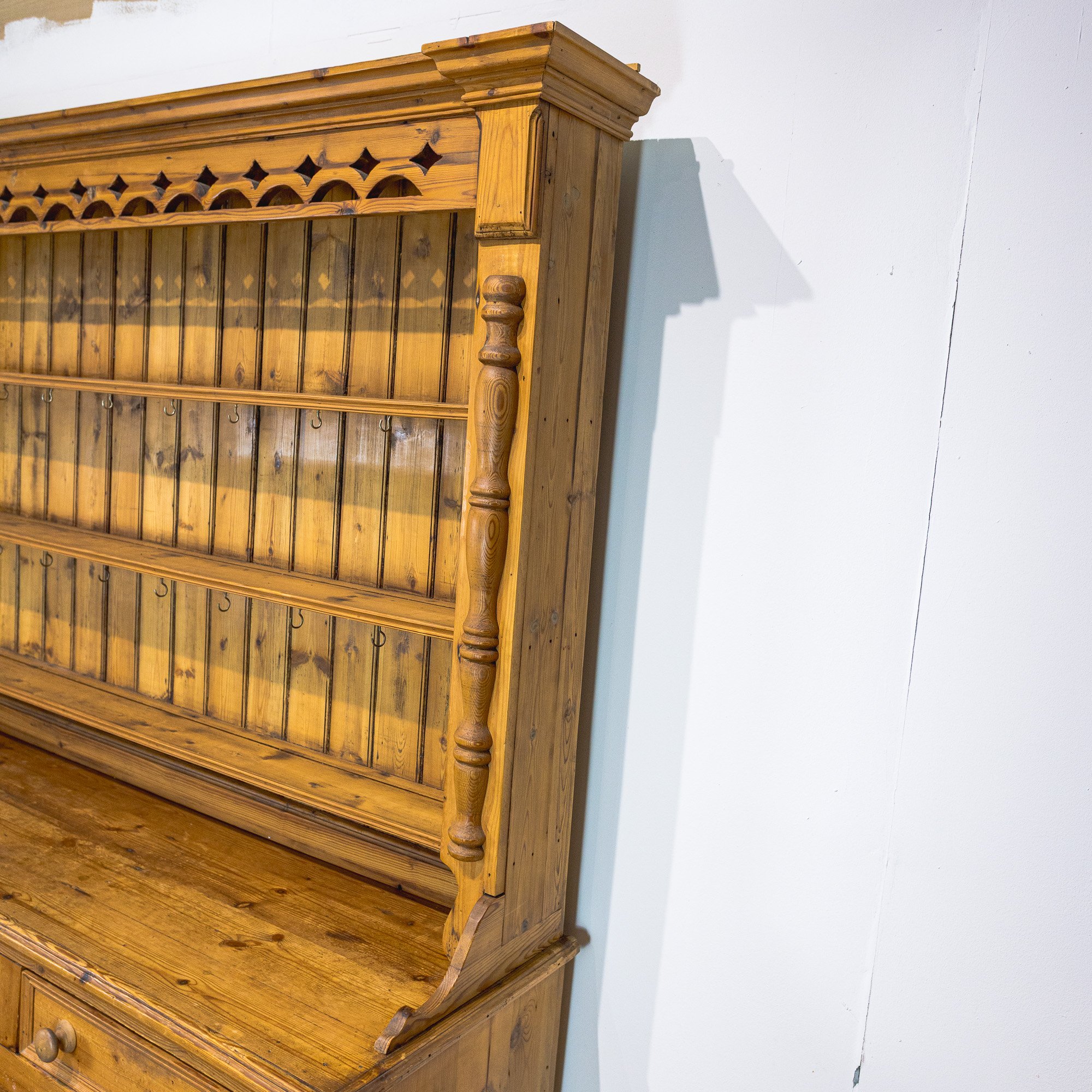 Large Country Farmhouse Pine Dresser