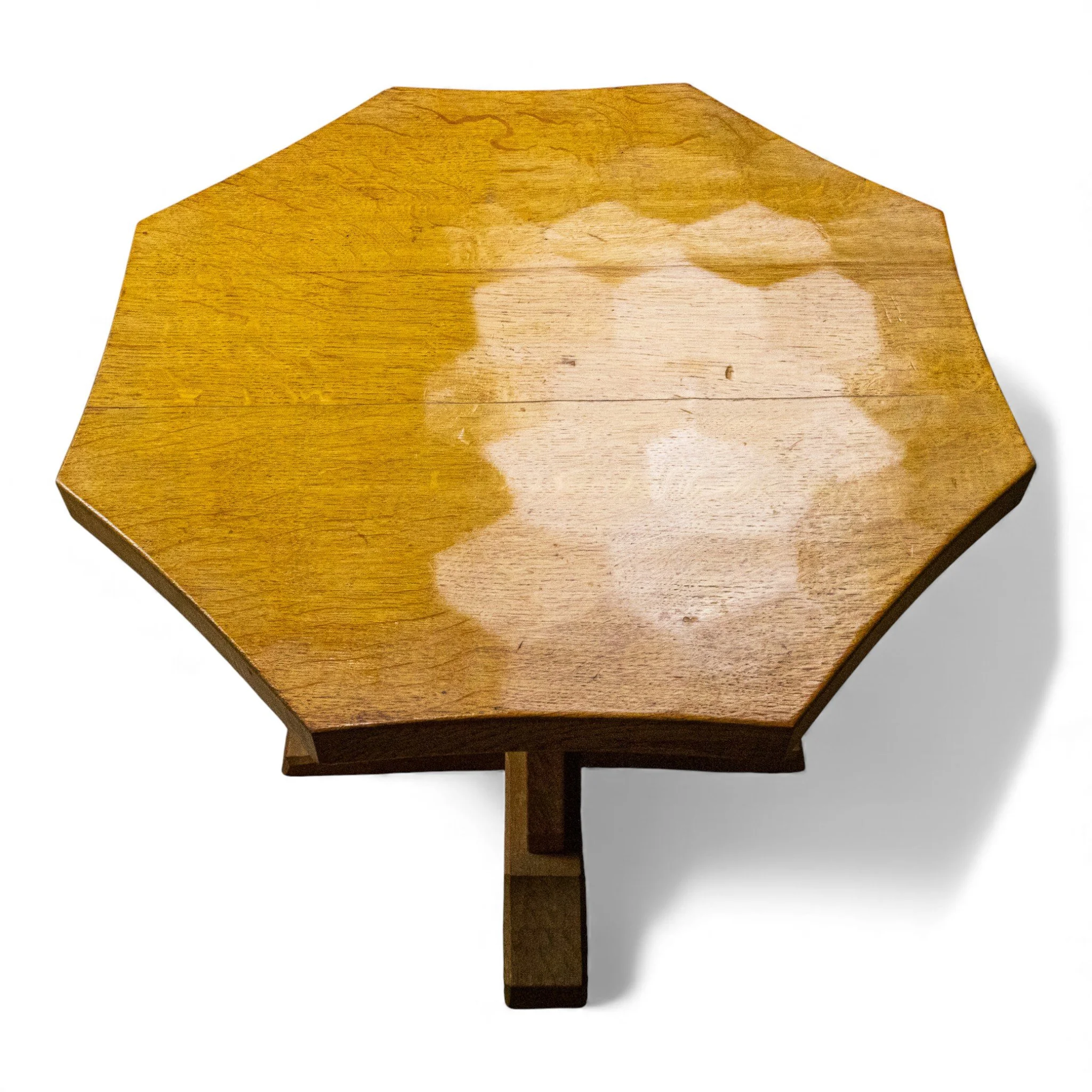 David ‘Oakleafman’ Langstaff Oak Octagonal Coffee Table