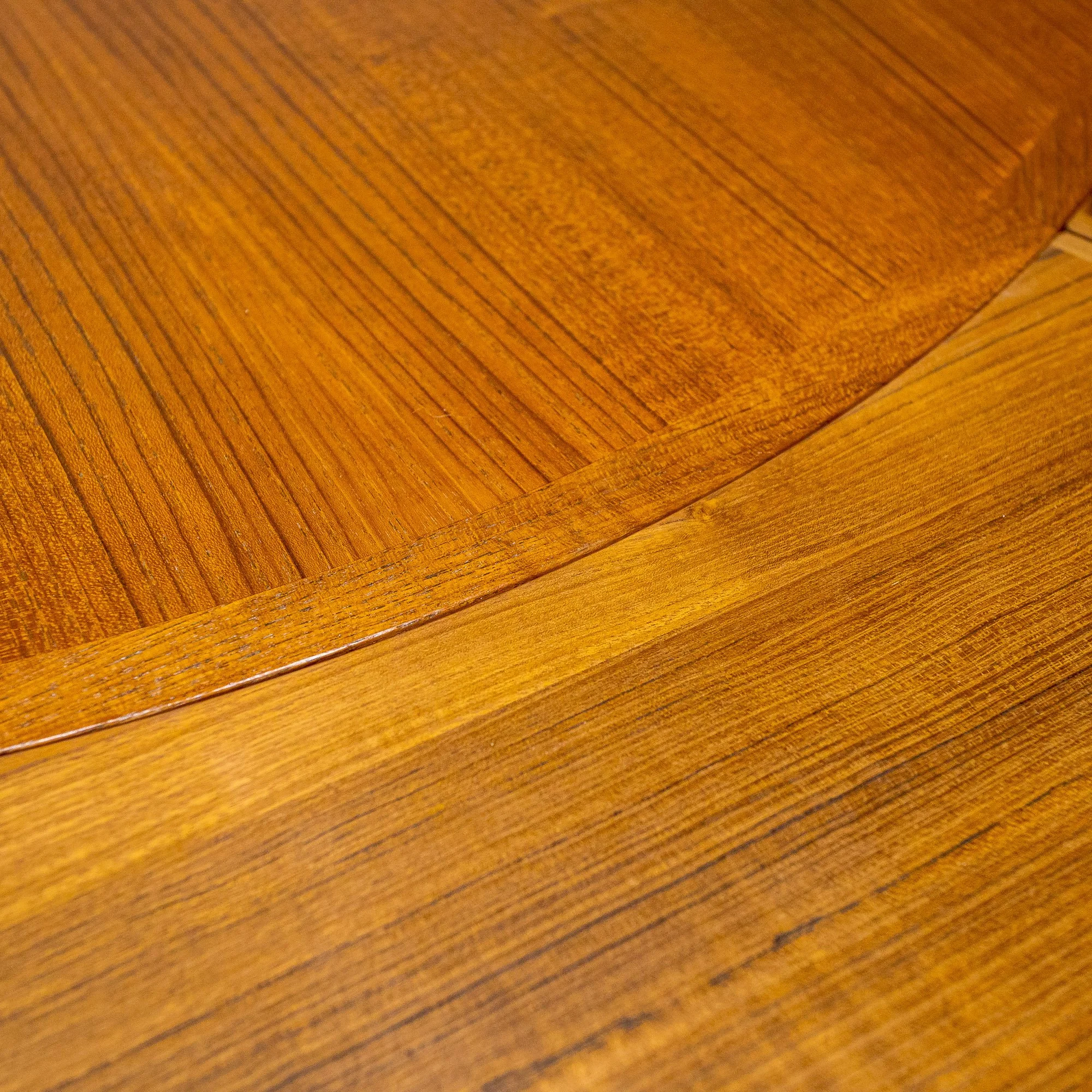 Dyrlund Danish Flip Flap Teak Dining Table