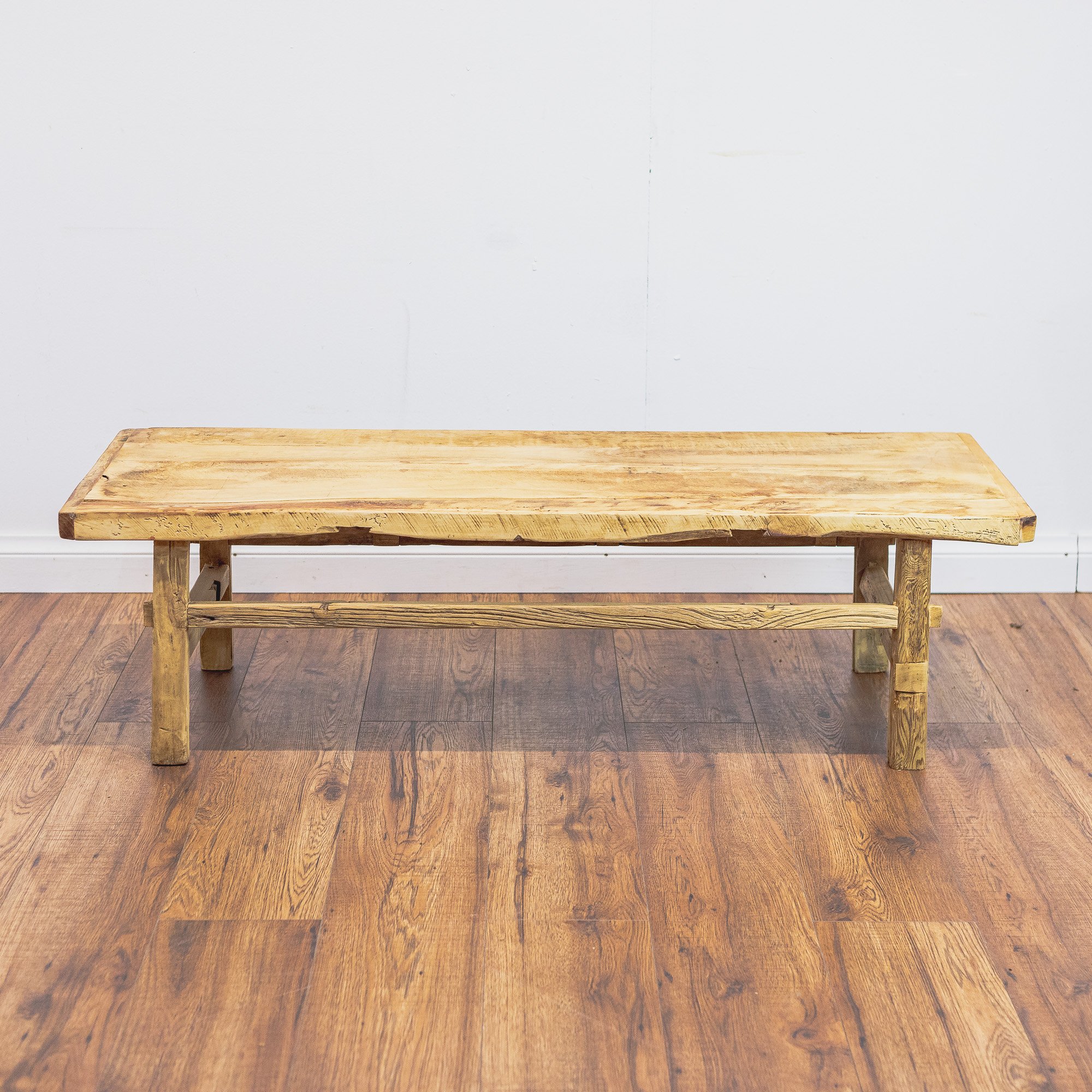 Rustic Reclaimed Elm Rectangular Coffee Table  -1.jpg