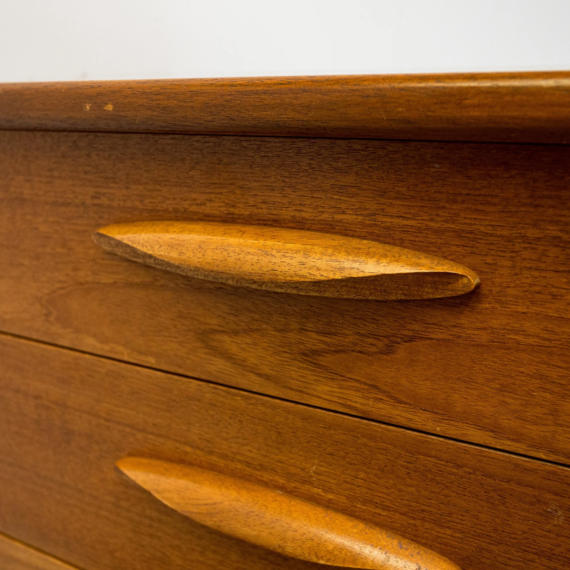 Austinsuite Graduating 6 Drawer Teak Tallboy