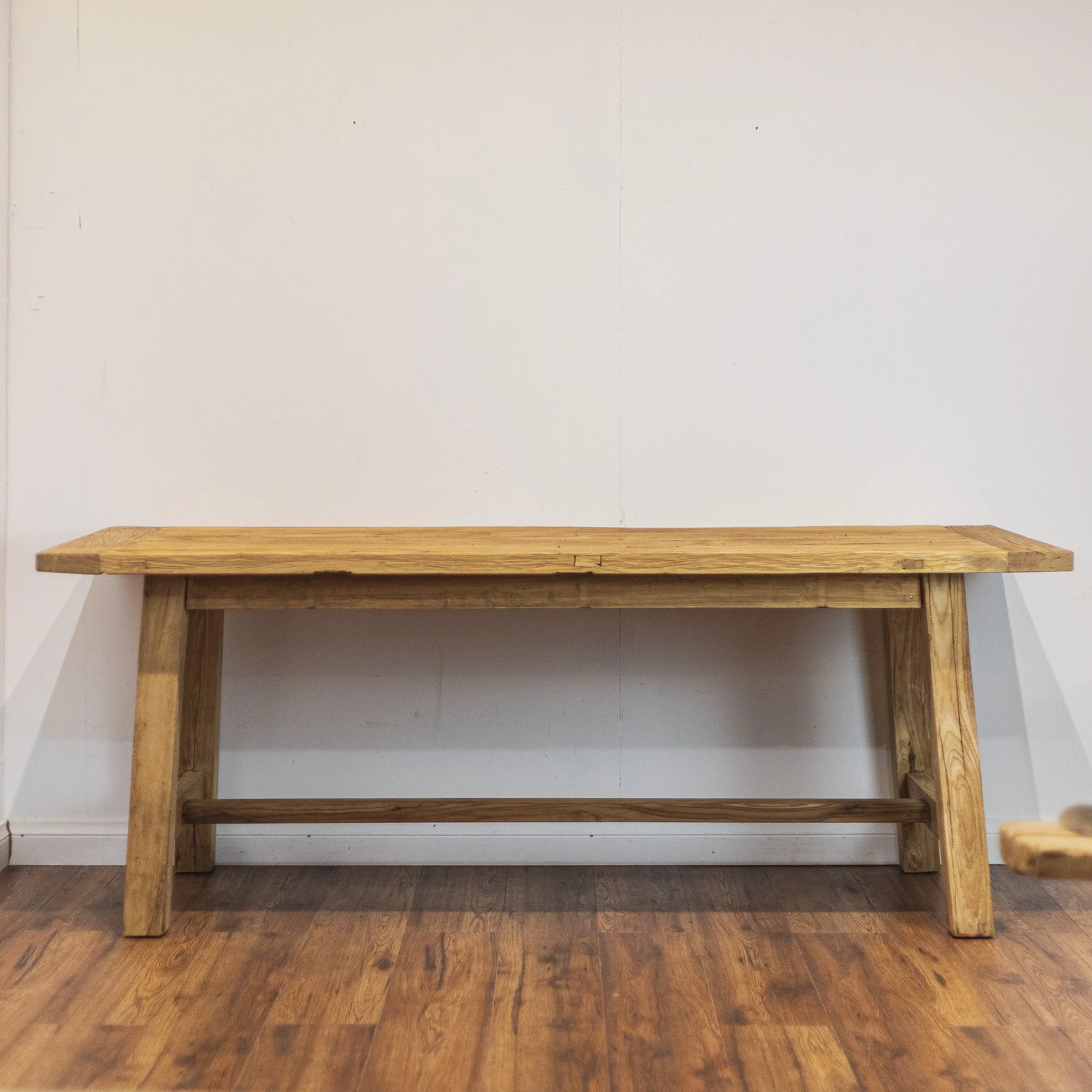 Rustic Reclaimed Elm 7ft Dining Table -2.jpg