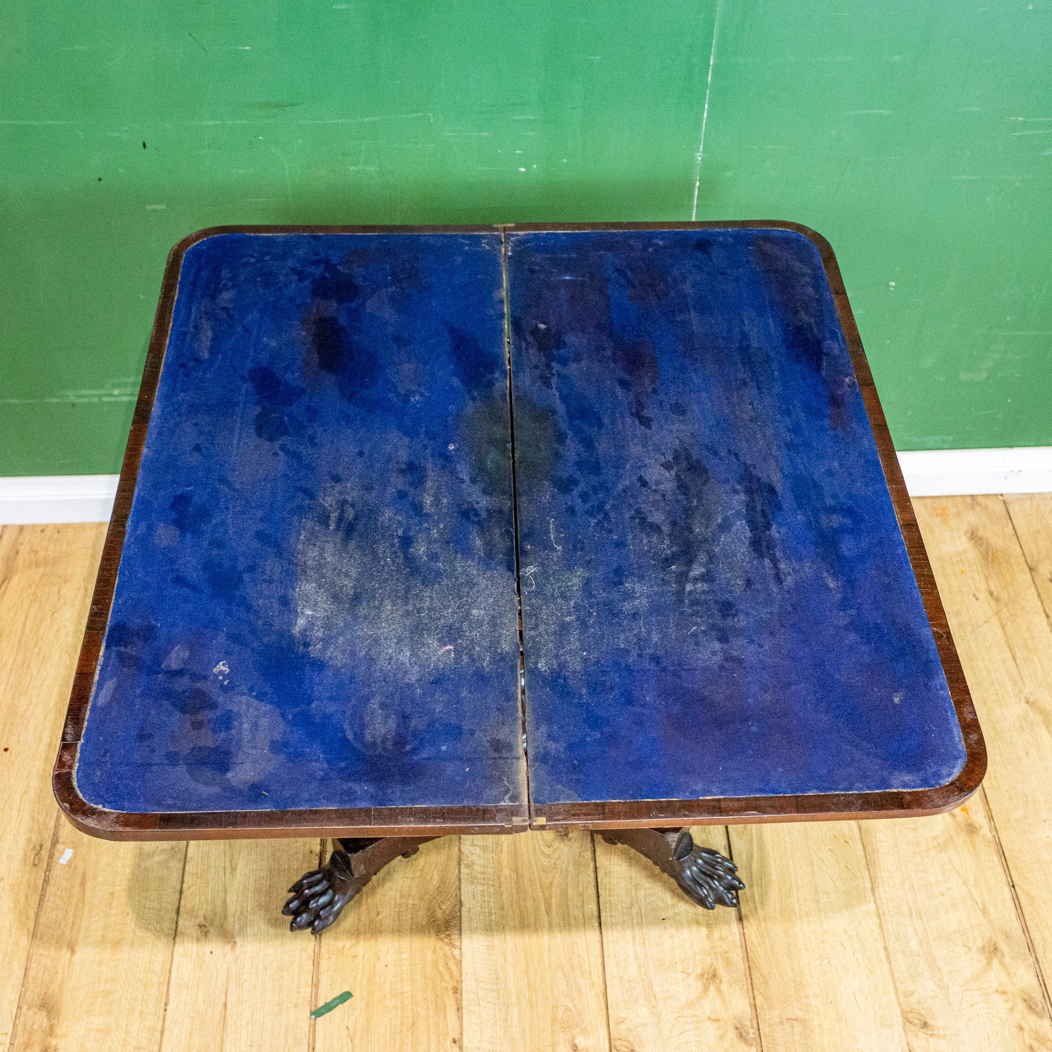 Regency Rosewood Folding Card Table