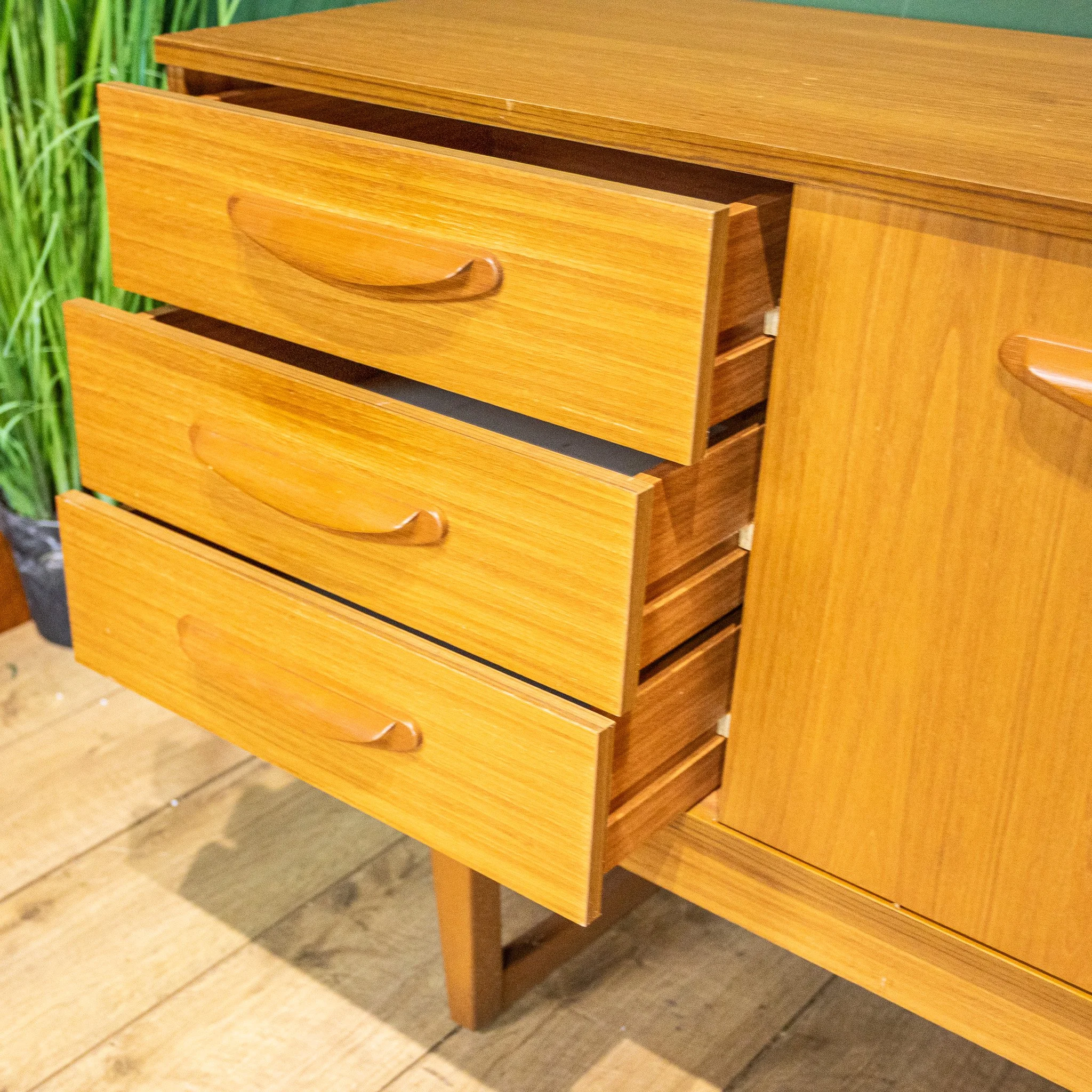 Beautility Mid Century Teak Sideboard