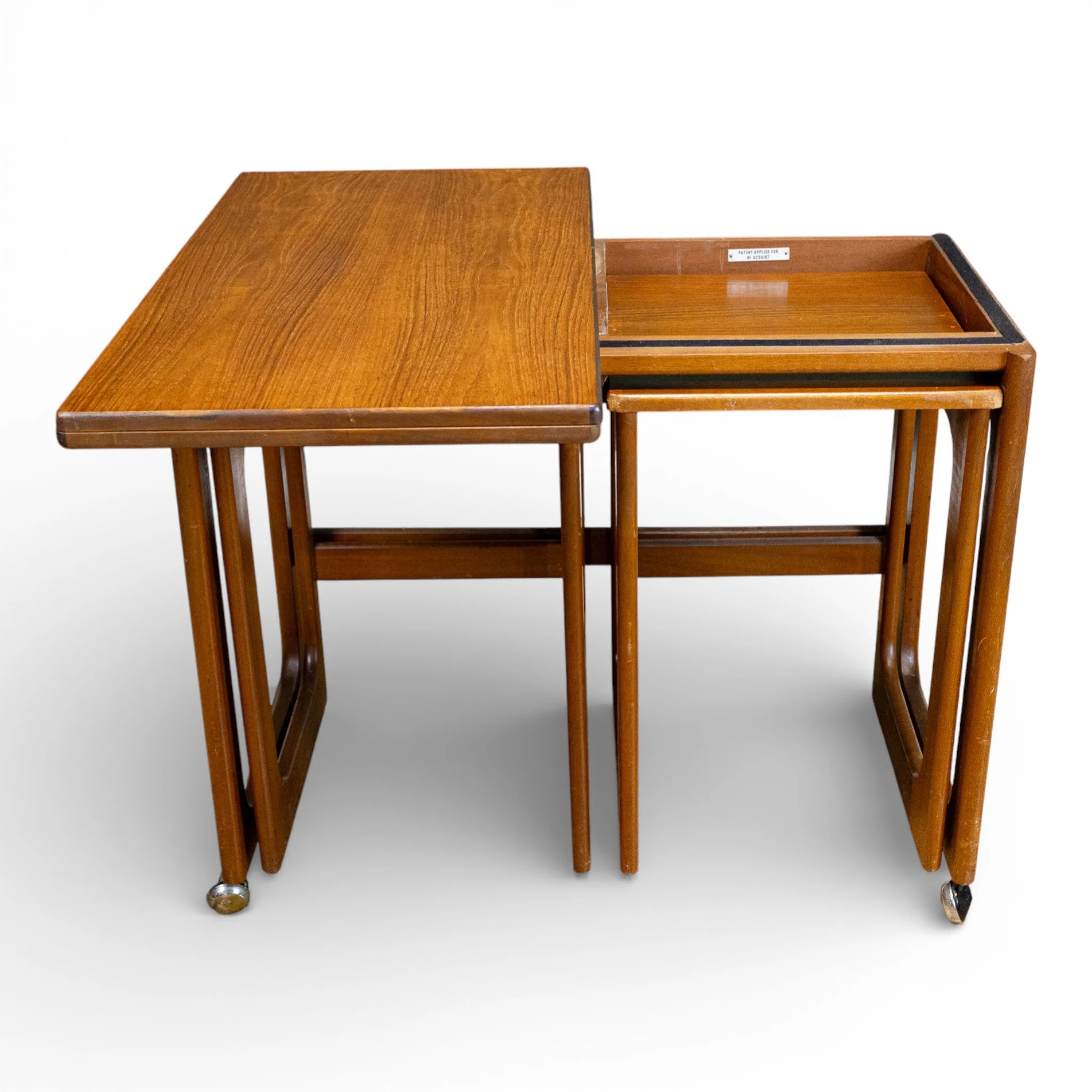 McIntosh Tristor Folding Nest of Tables