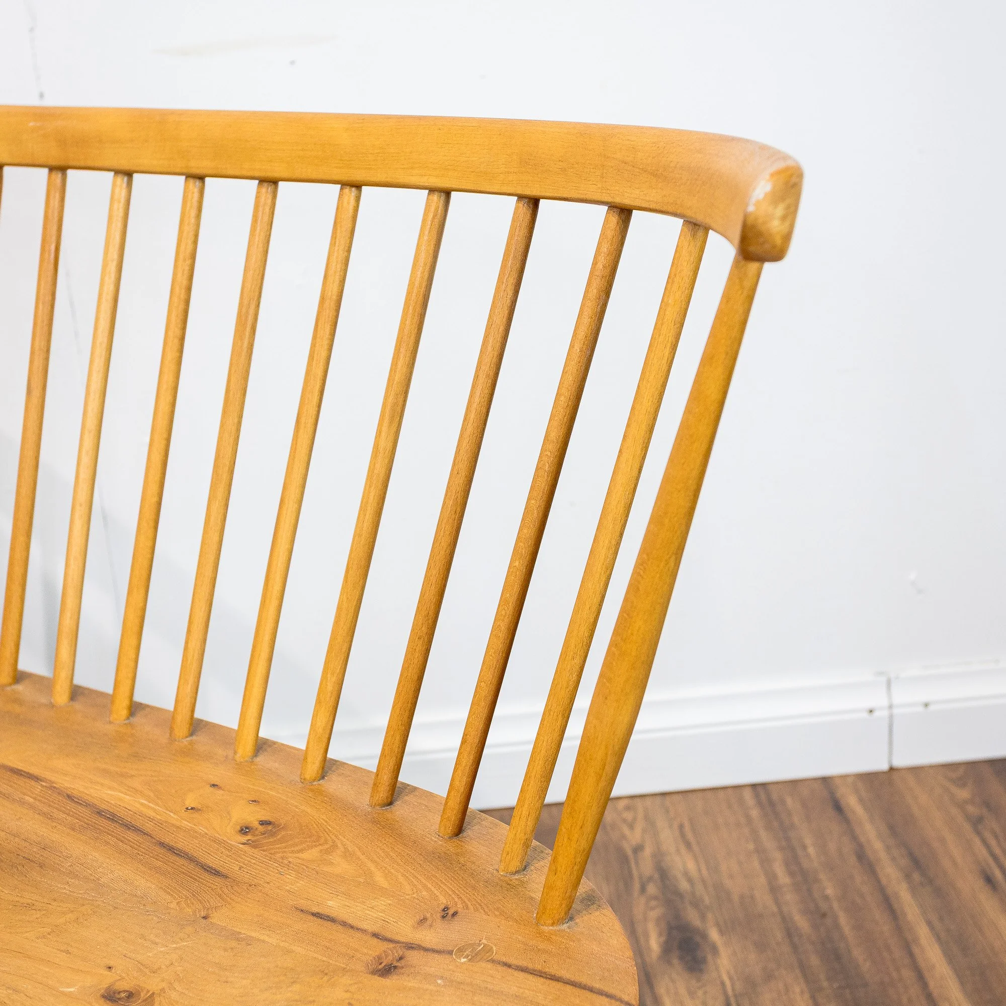 Ercol Elm Loveseat Model 349