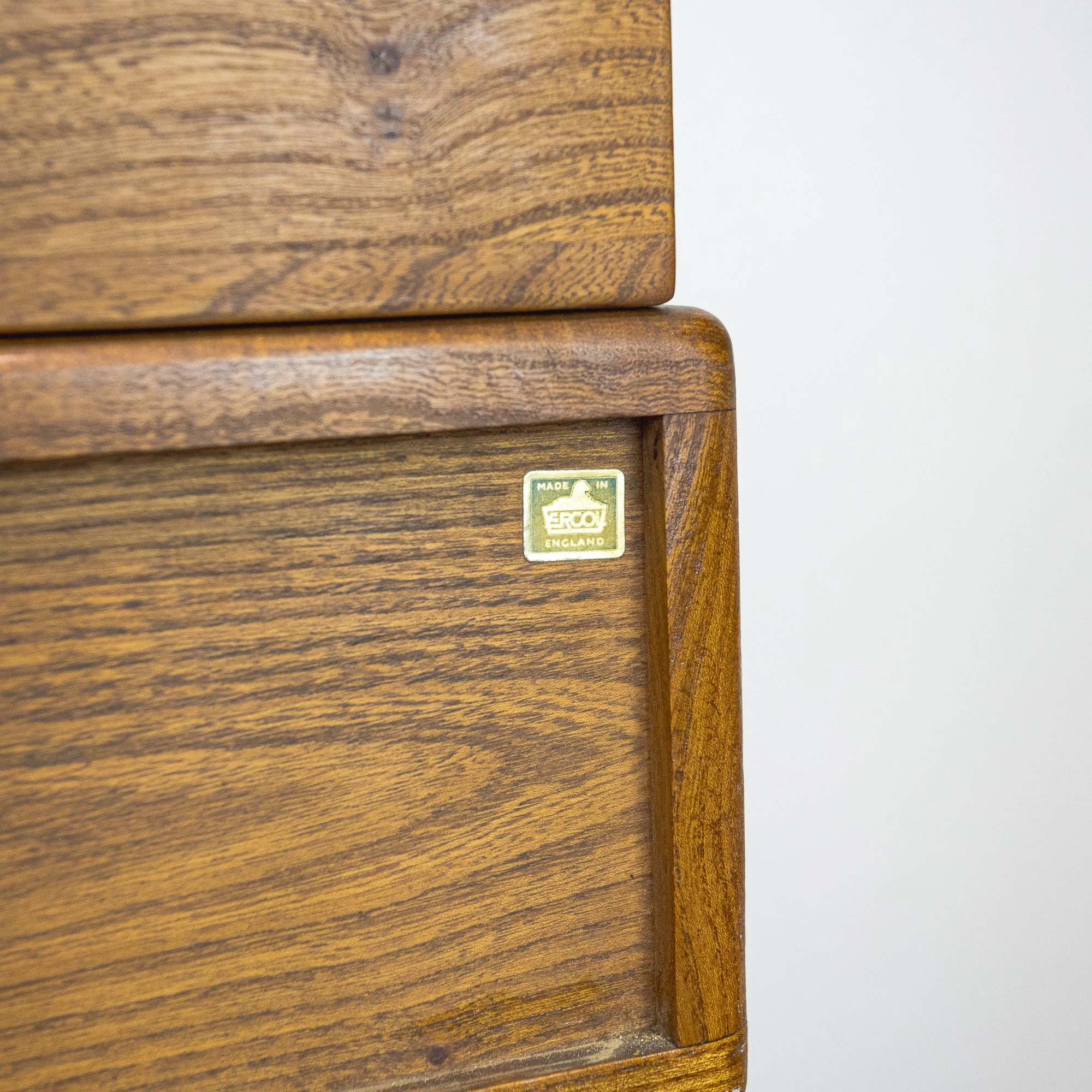 Ercol Model 439 Blonde Elm and Beech Writing Desk