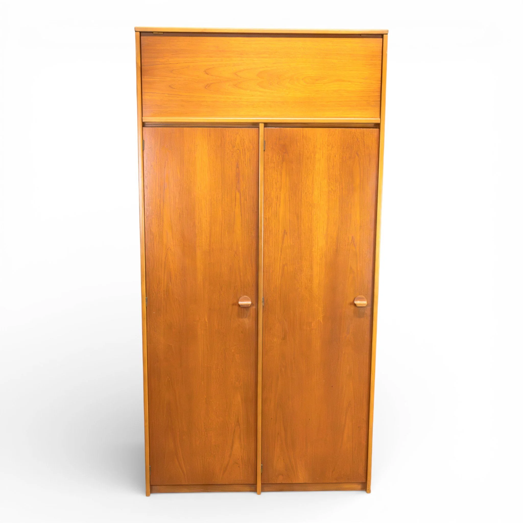 Stag Cantana S.206 Teak Double Wardrobe