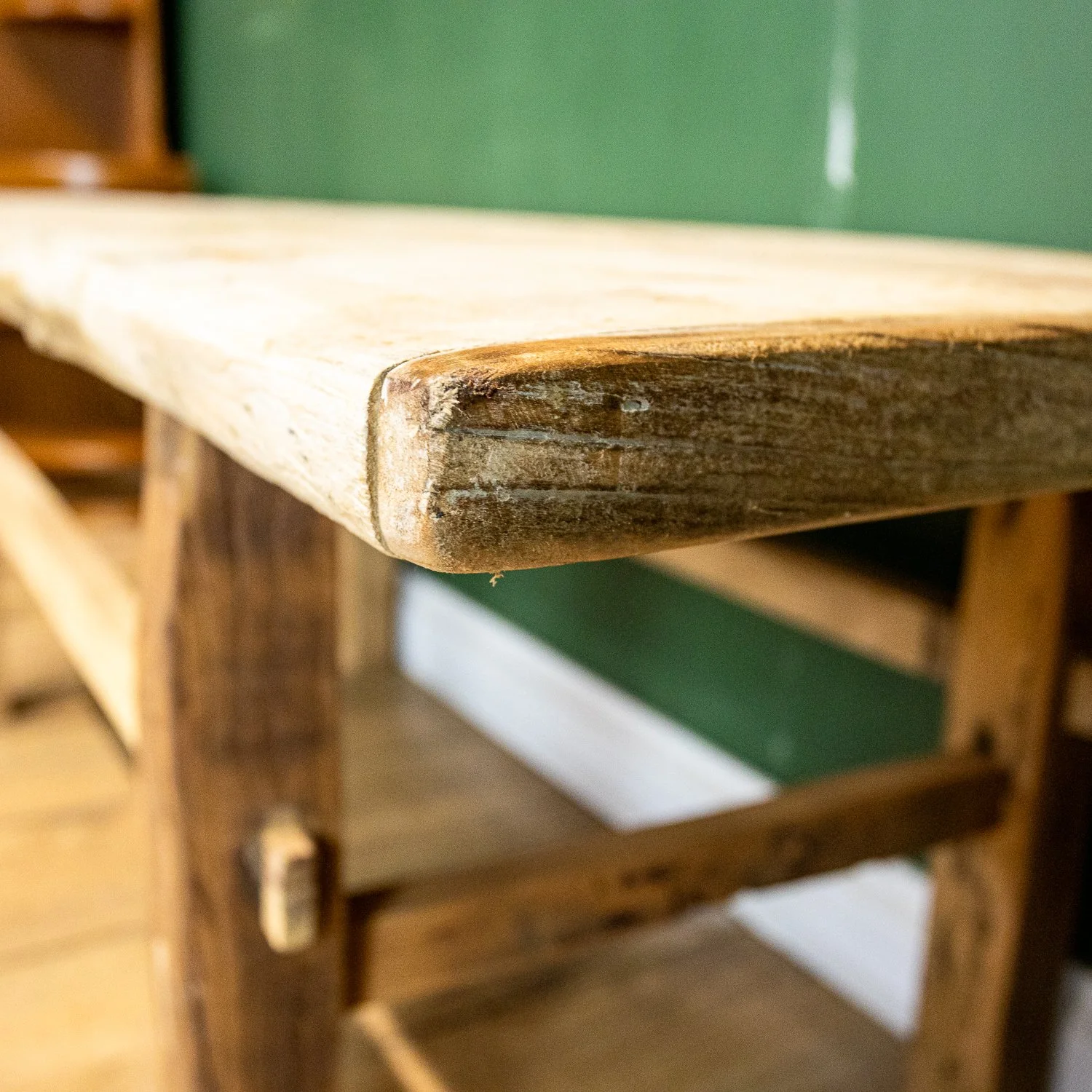 Rustic Reclaimed Elm Coffee Table