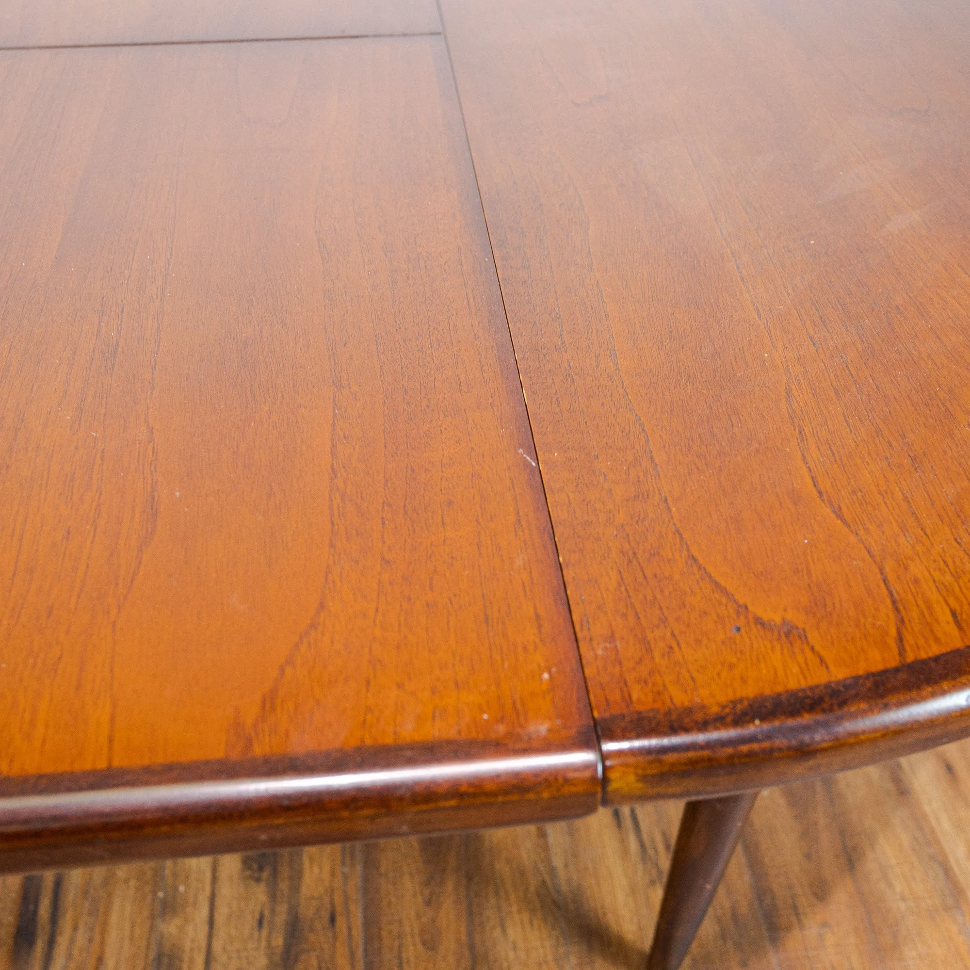 G Plan Fresco Teak Round Extending Dining Table by V. B. Wilkins