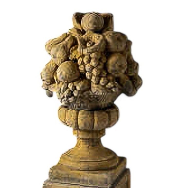 Pair of English Stone Fruit Piers