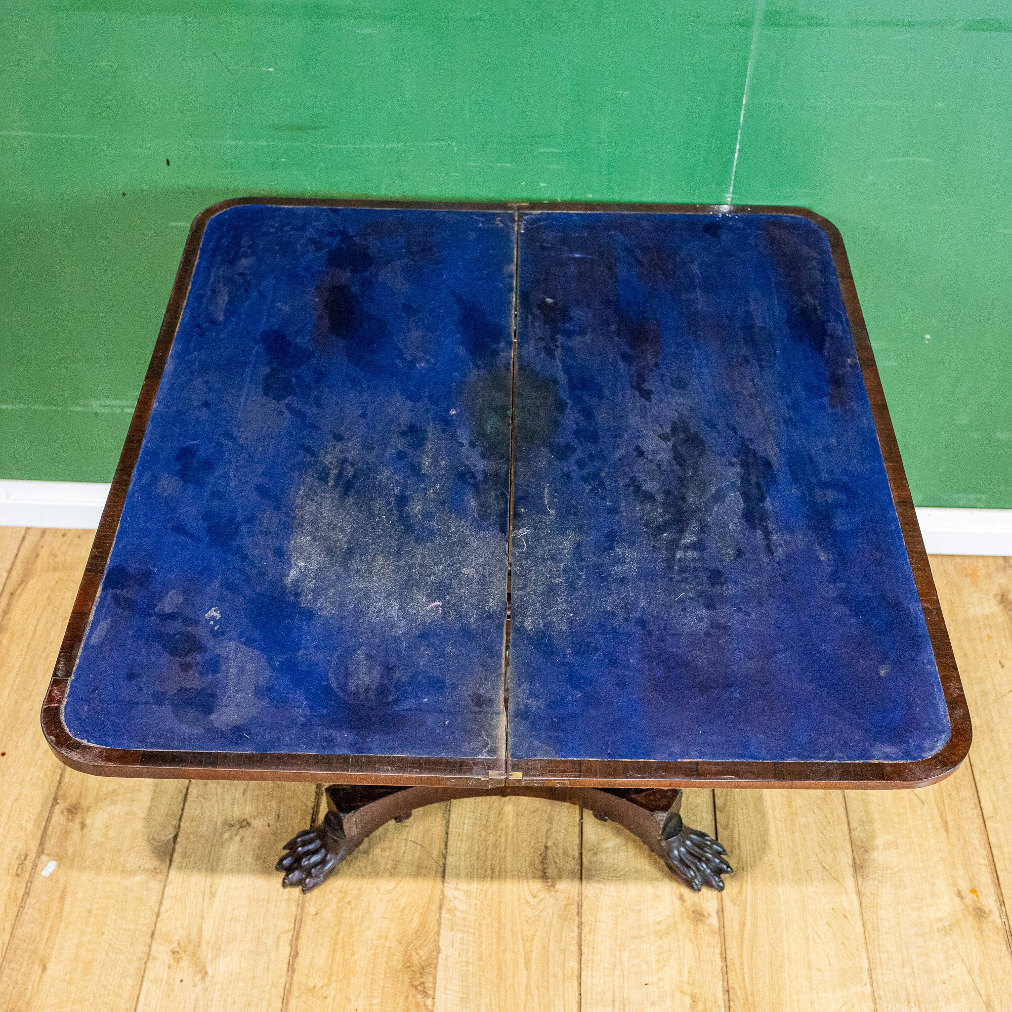 Regency Rosewood Folding Card Table