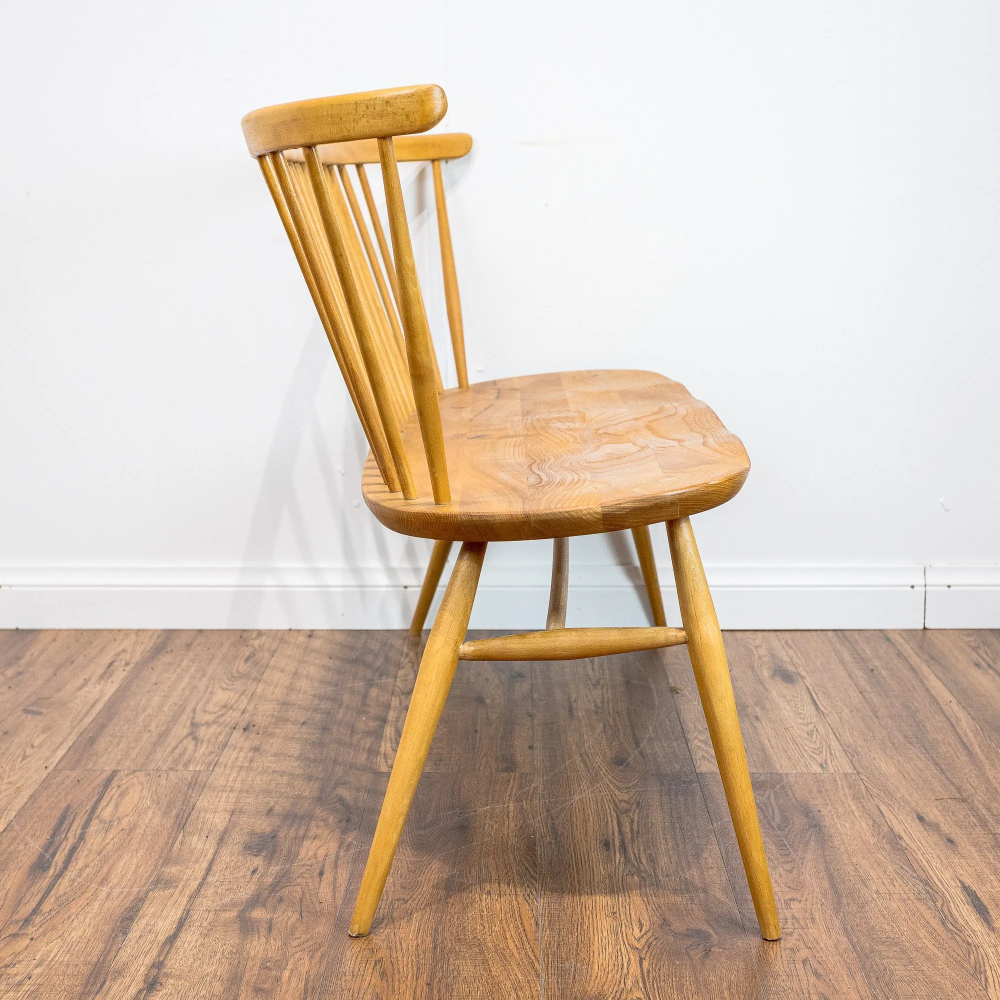 Ercol Elm Loveseat Model 349