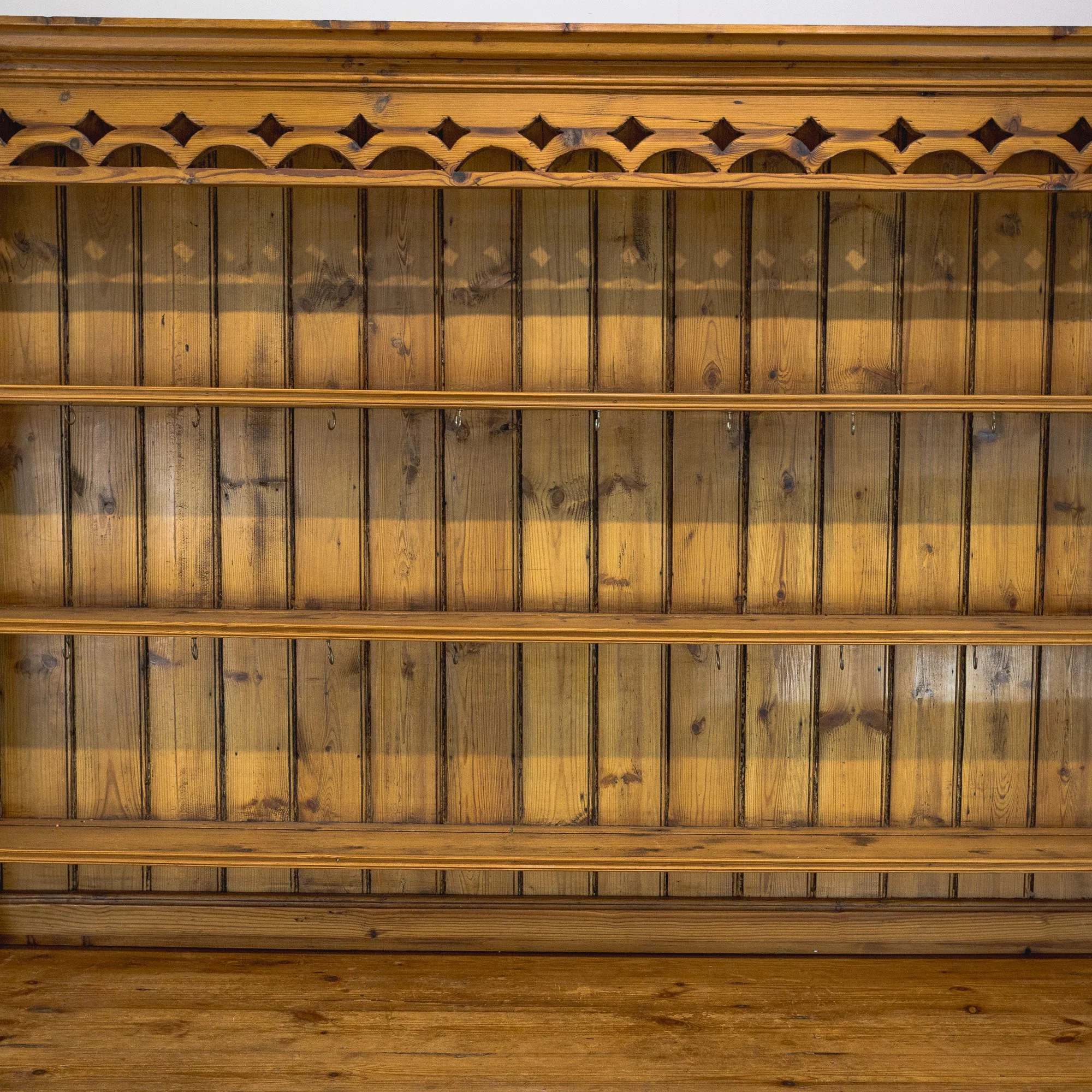 Large Country Farmhouse Pine Dresser