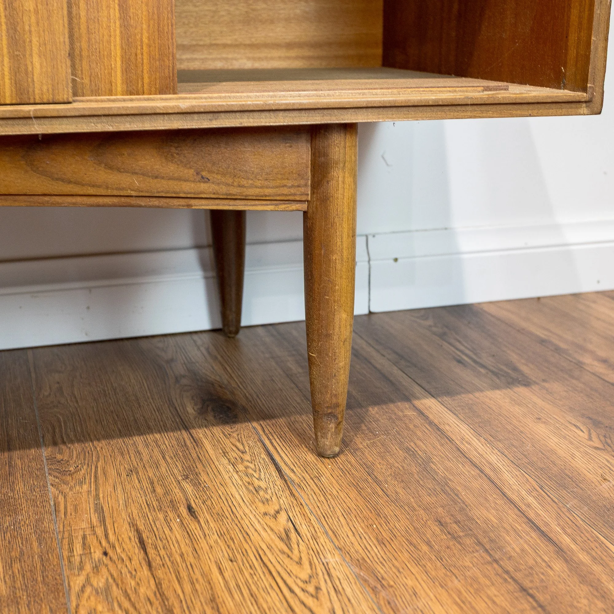 White & Newton 'Edensfield' Teak Sliding Door Sideboard
