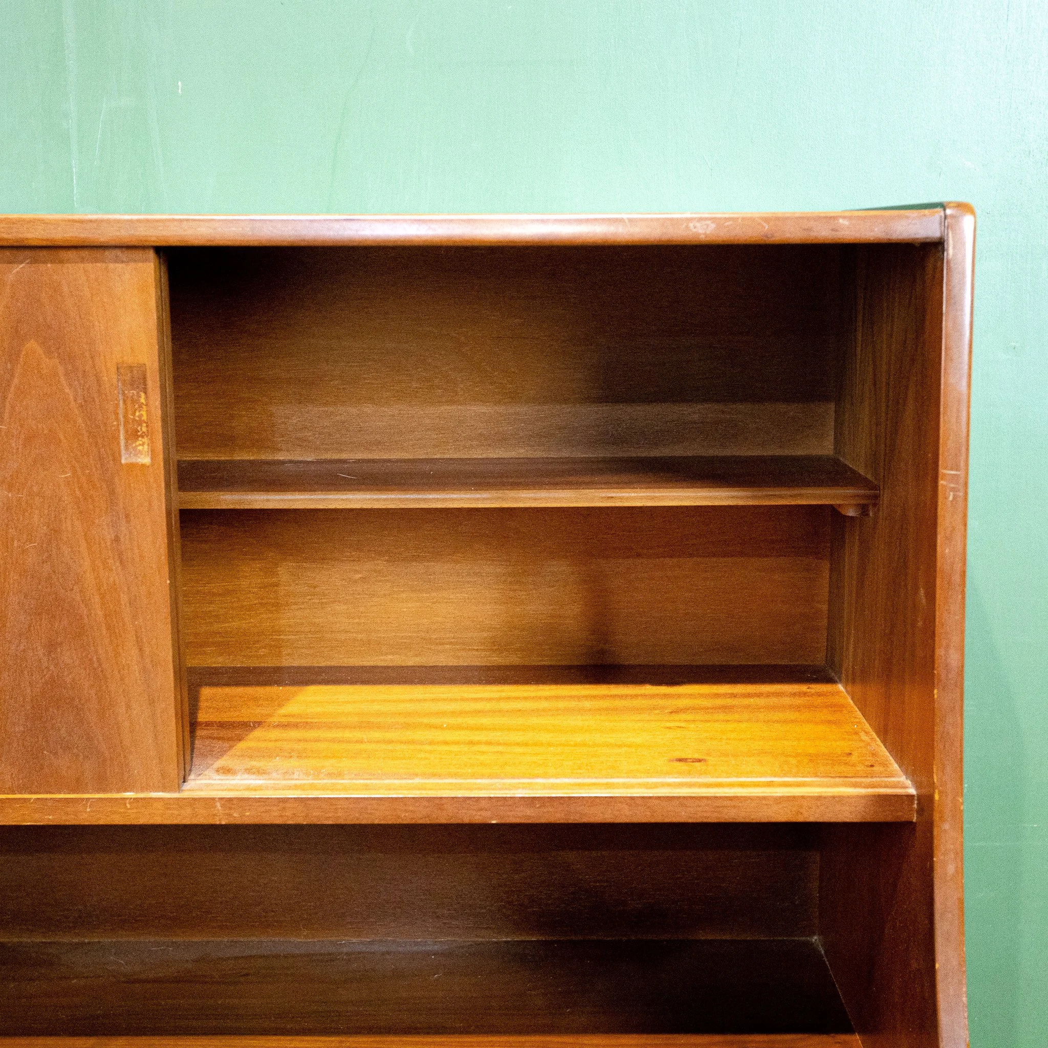 Jentique Teak Mid Century Highboard Cocktail Cabinet