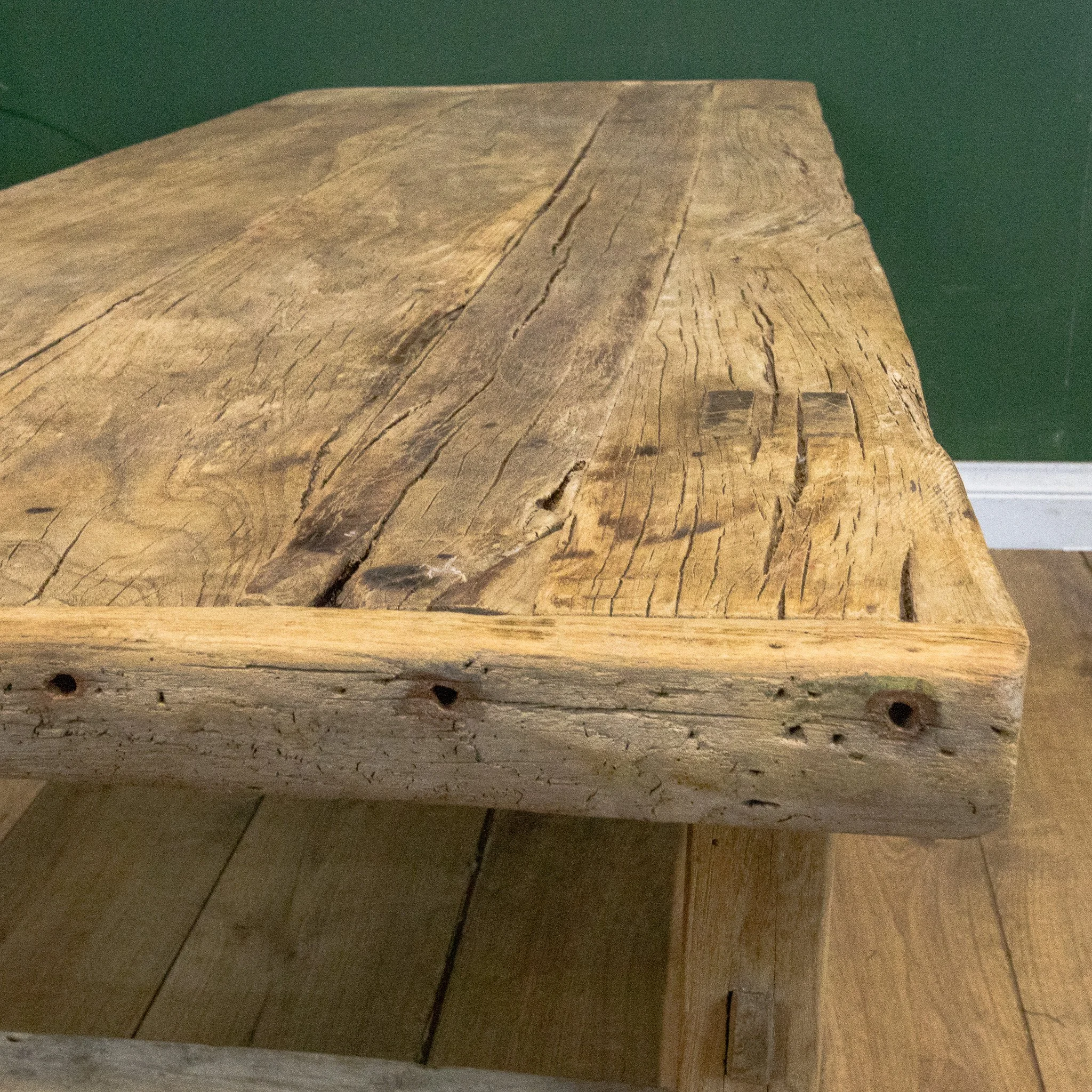 Rustic Reclaimed Elm Large Coffee Table