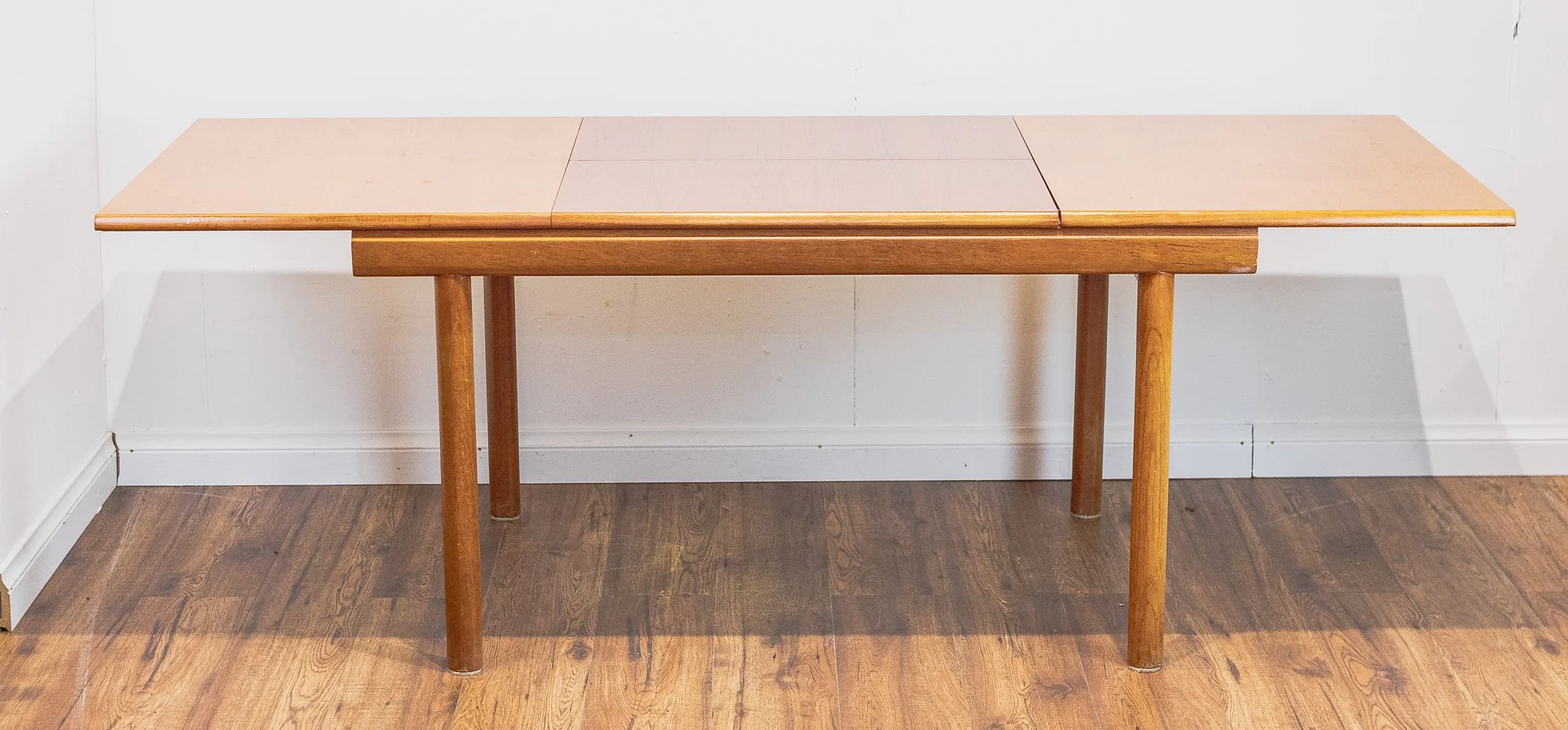 White & Newton Rectangular Teak Extending Dining Table -10.jpg
