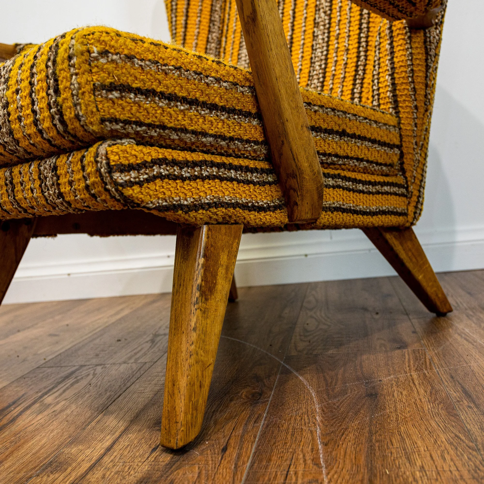 G Plan E. Gomme Fireside Wingback Armchair