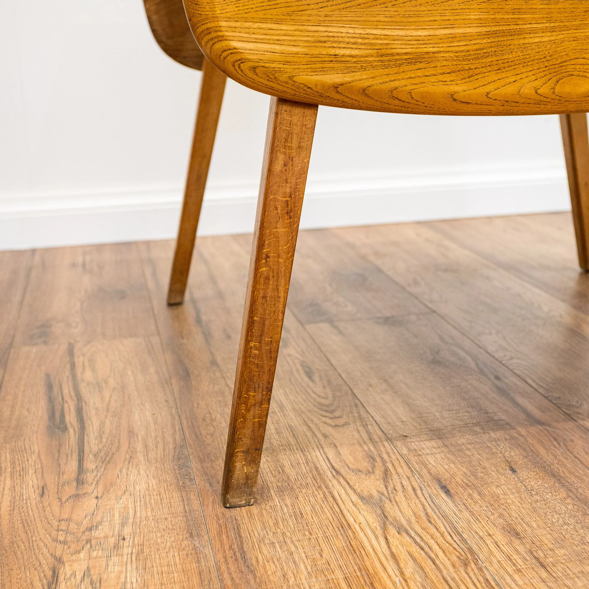 Ercol Blonde Elm Windsor Drop Leaf Dining Table Model 383