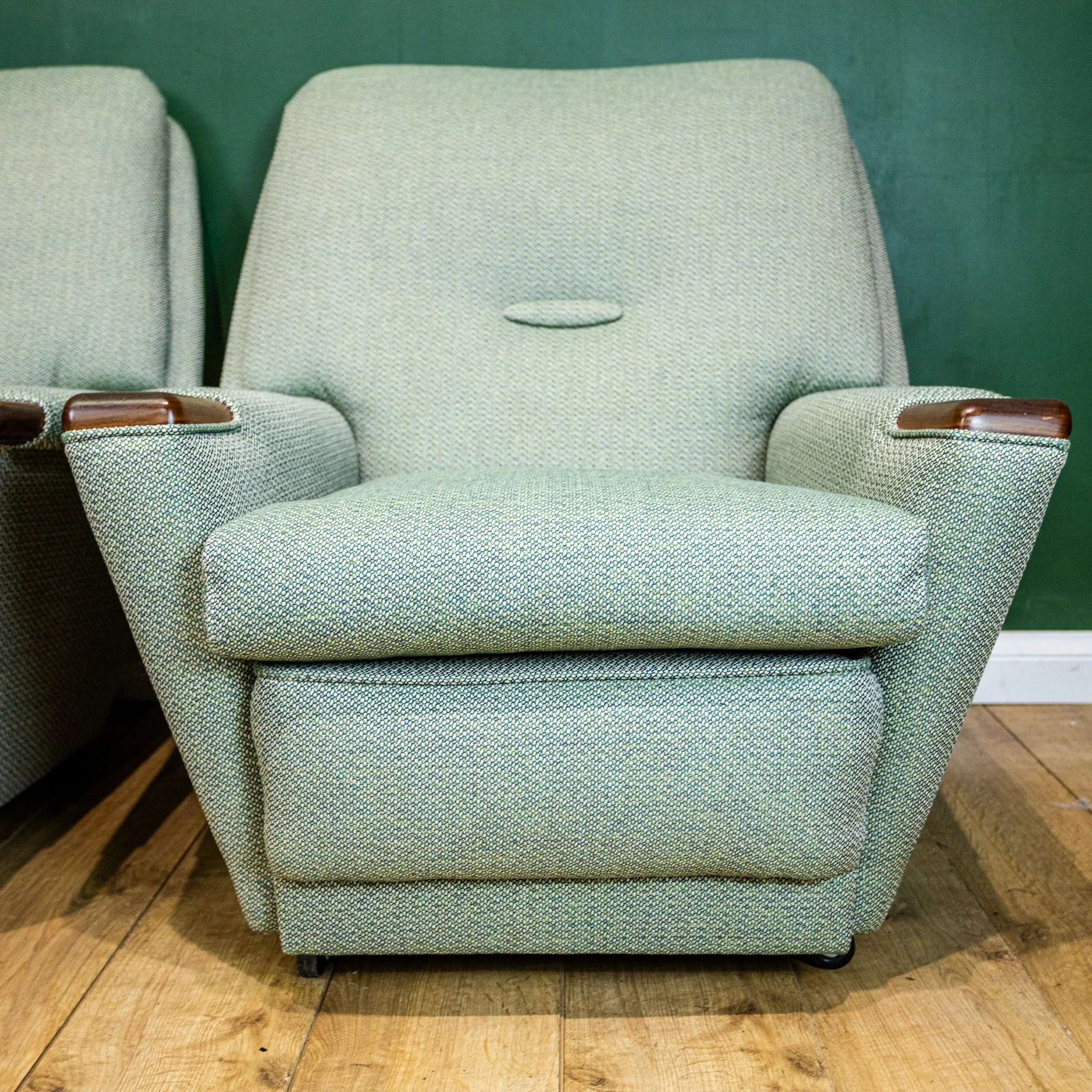 Pair of Mid Century American Style Armchairs