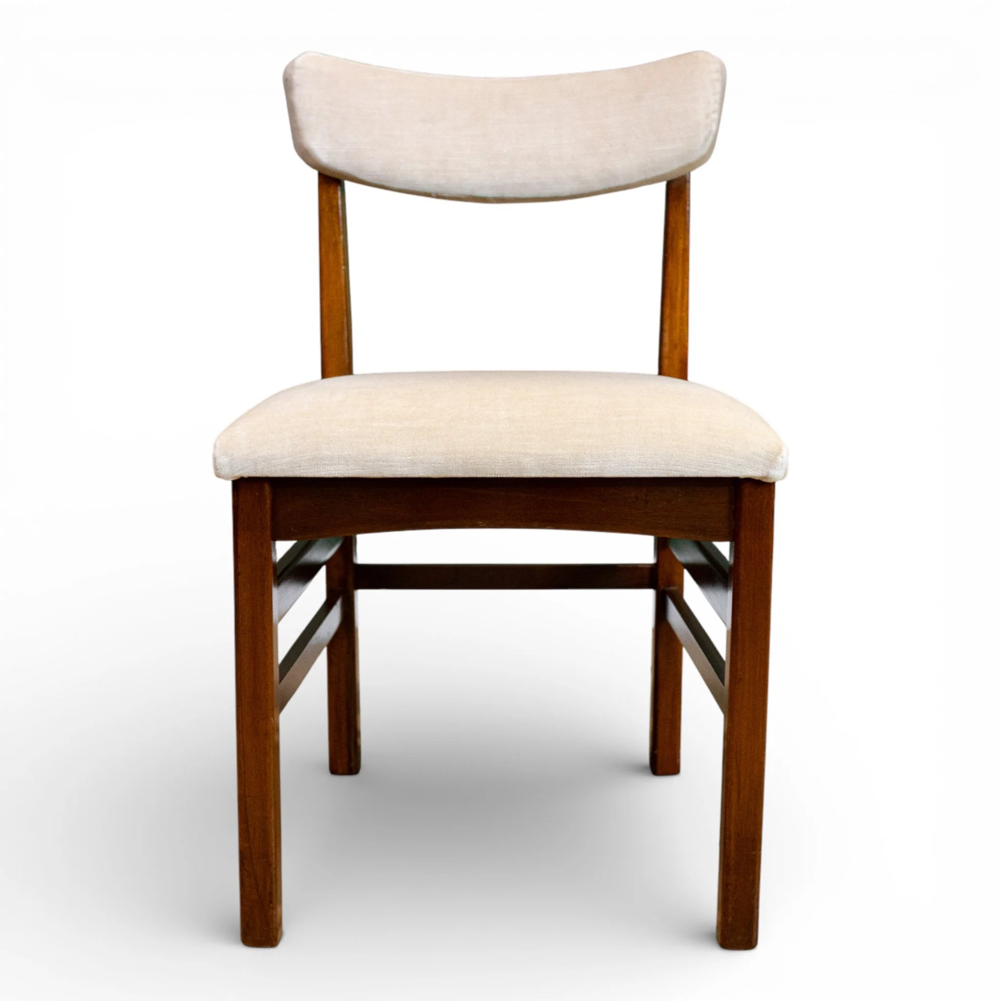 Set of 6 Mid Century Teak Dining Chairs