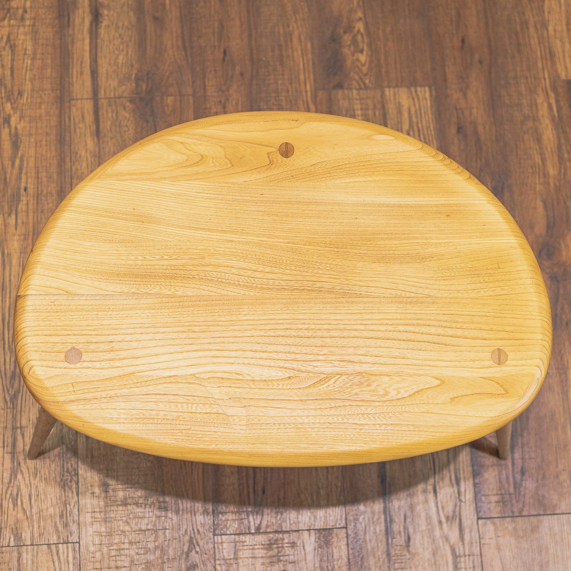 Ercol Pebbles Model 354 Nest of Tables Blonde Finish -14.jpg