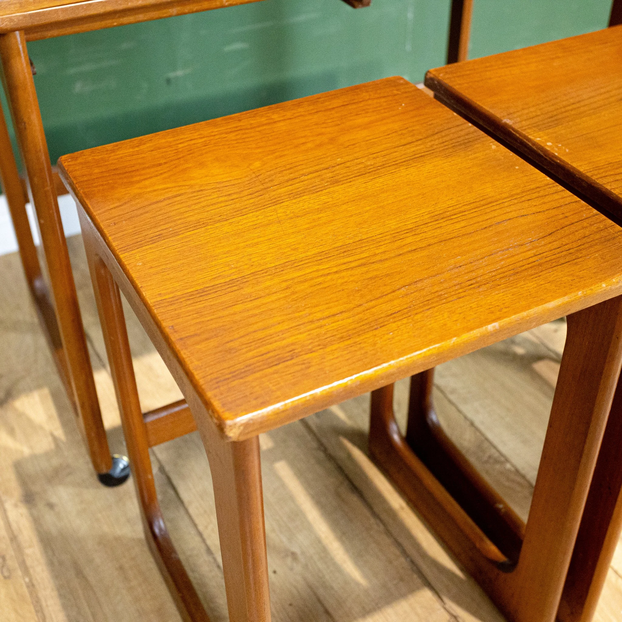 McIntosh Tristor Folding Nest of Tables