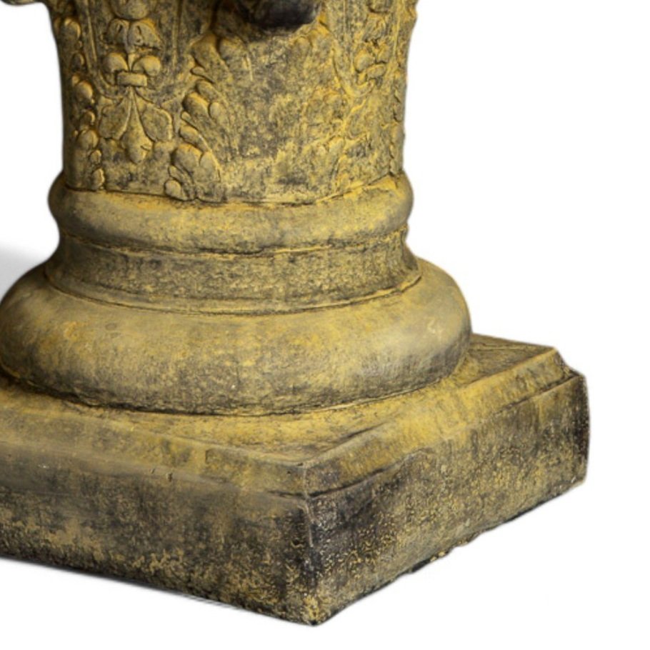 English Stone Short Corinthian Column