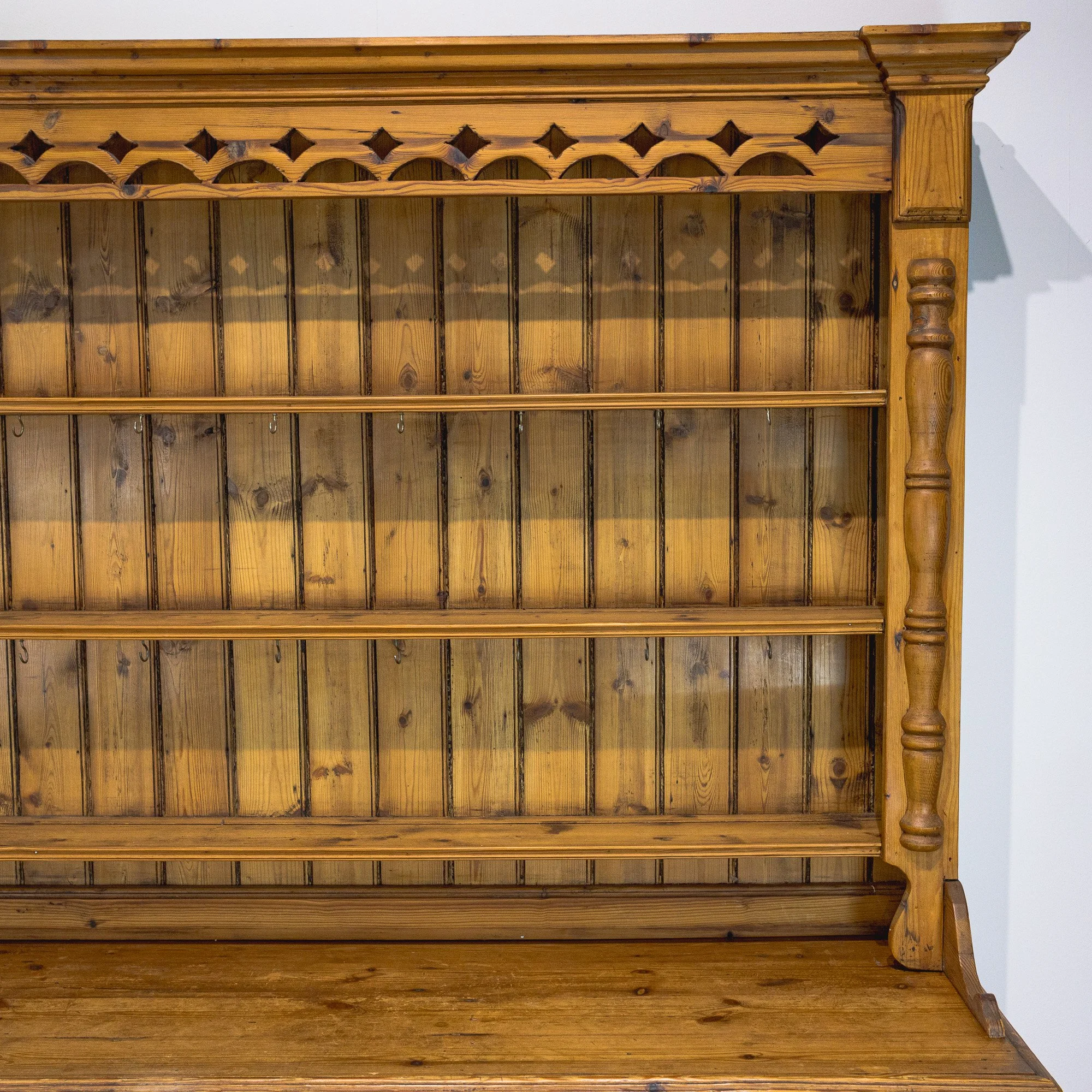 Large Country Farmhouse Pine Dresser