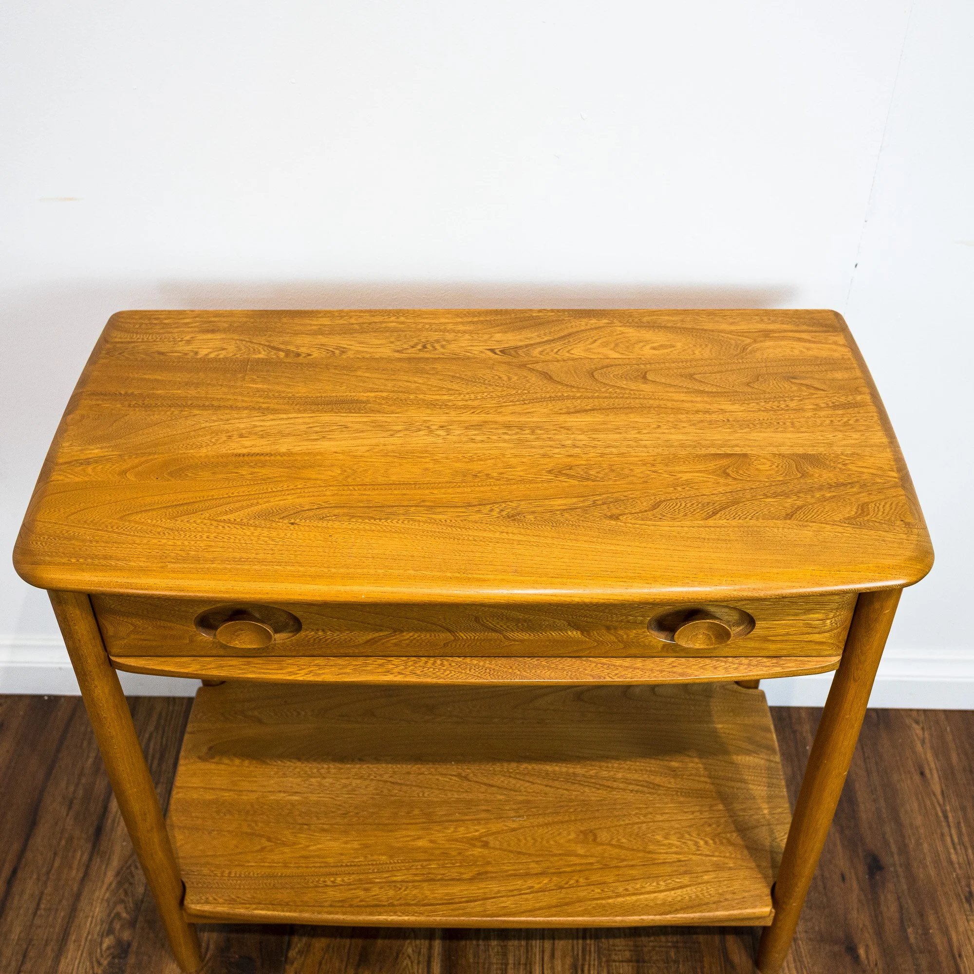 Ercol Windsor Single Drawer Elm Console Table