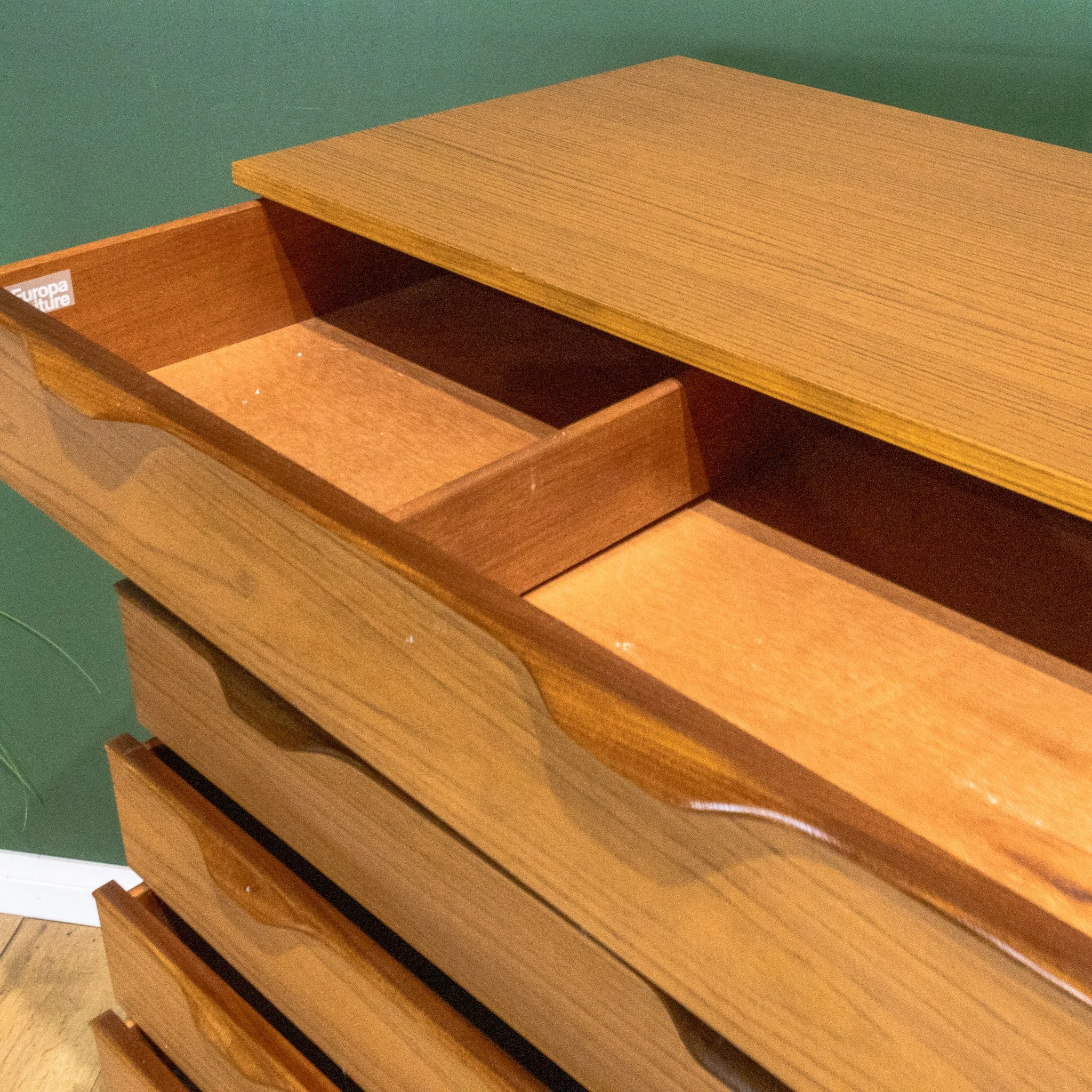 Europa Furniture Teak Tallboy