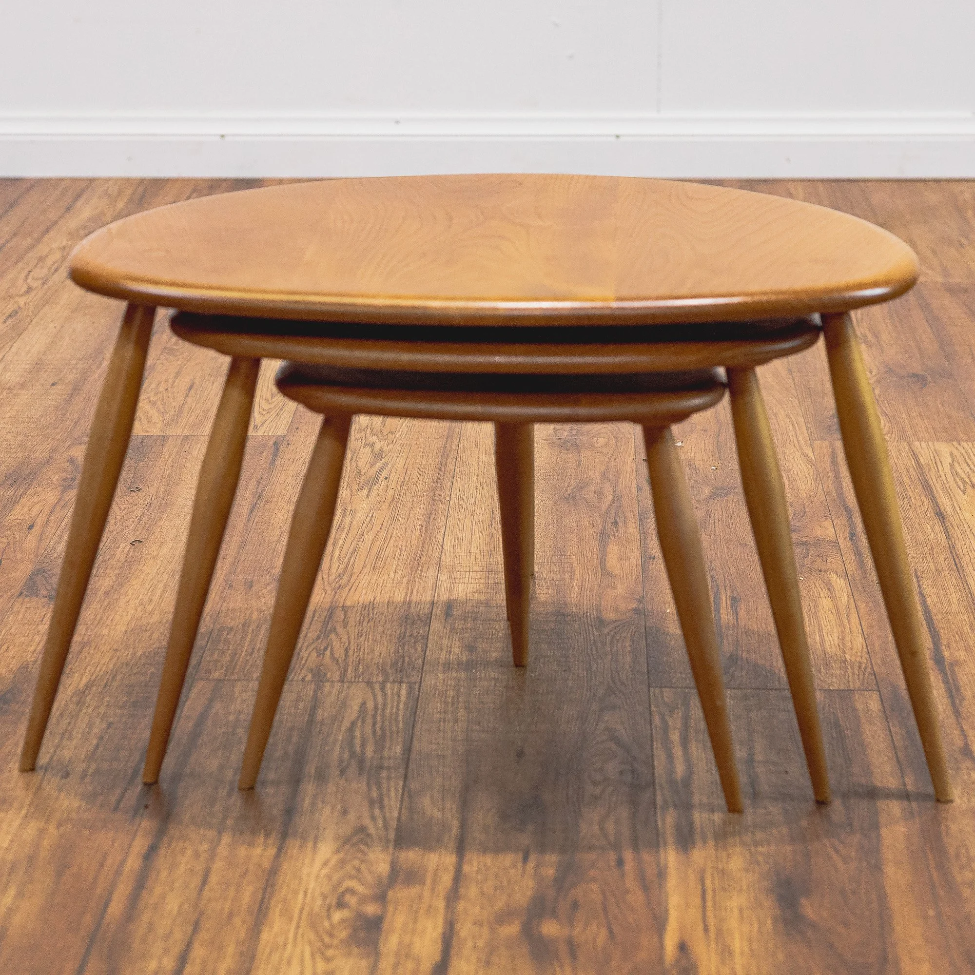 Ercol Pebbles Model 354 Nest of Tables Golden Dawn Finish-1.jpg
