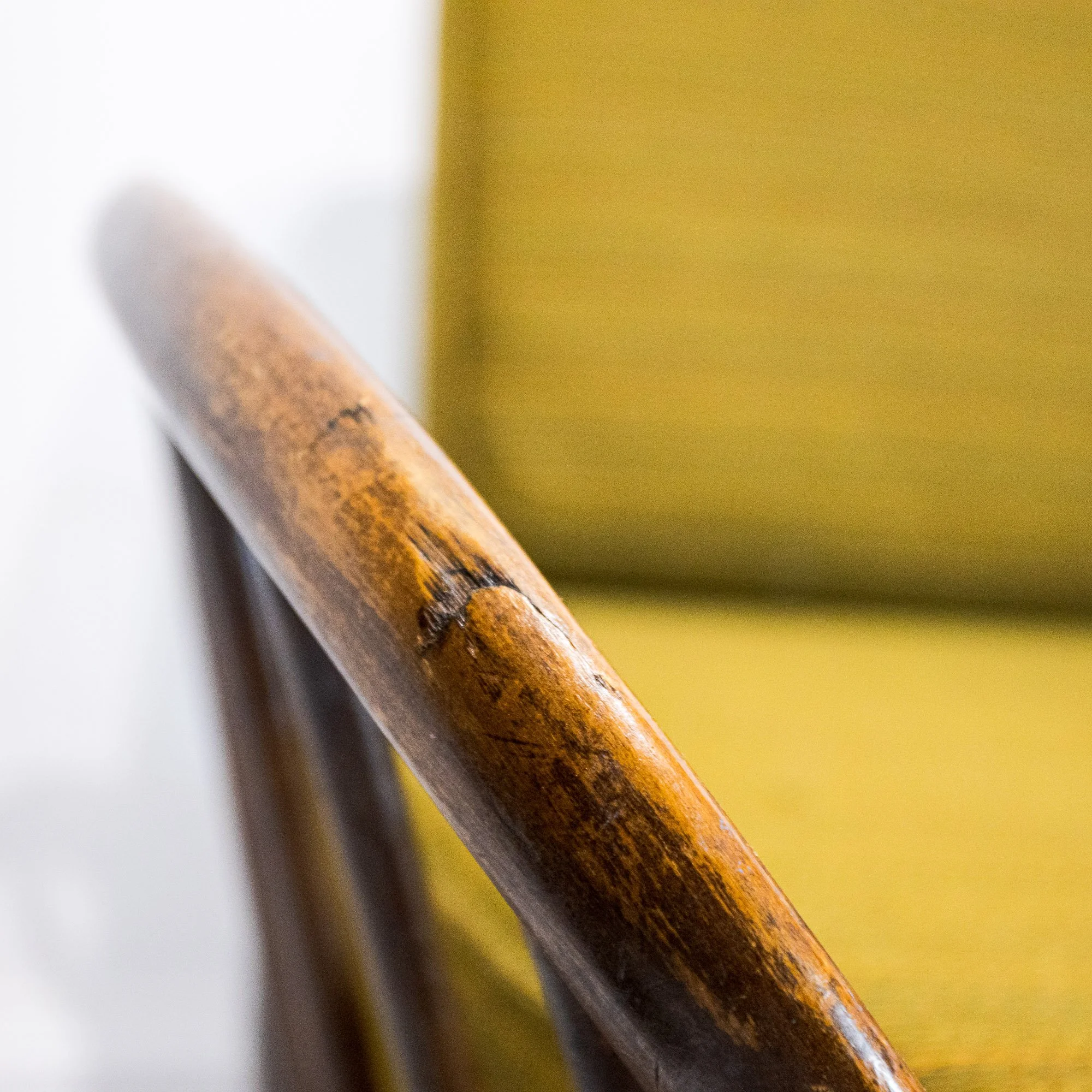 Ercol Studio Couch / Daybed in Brown