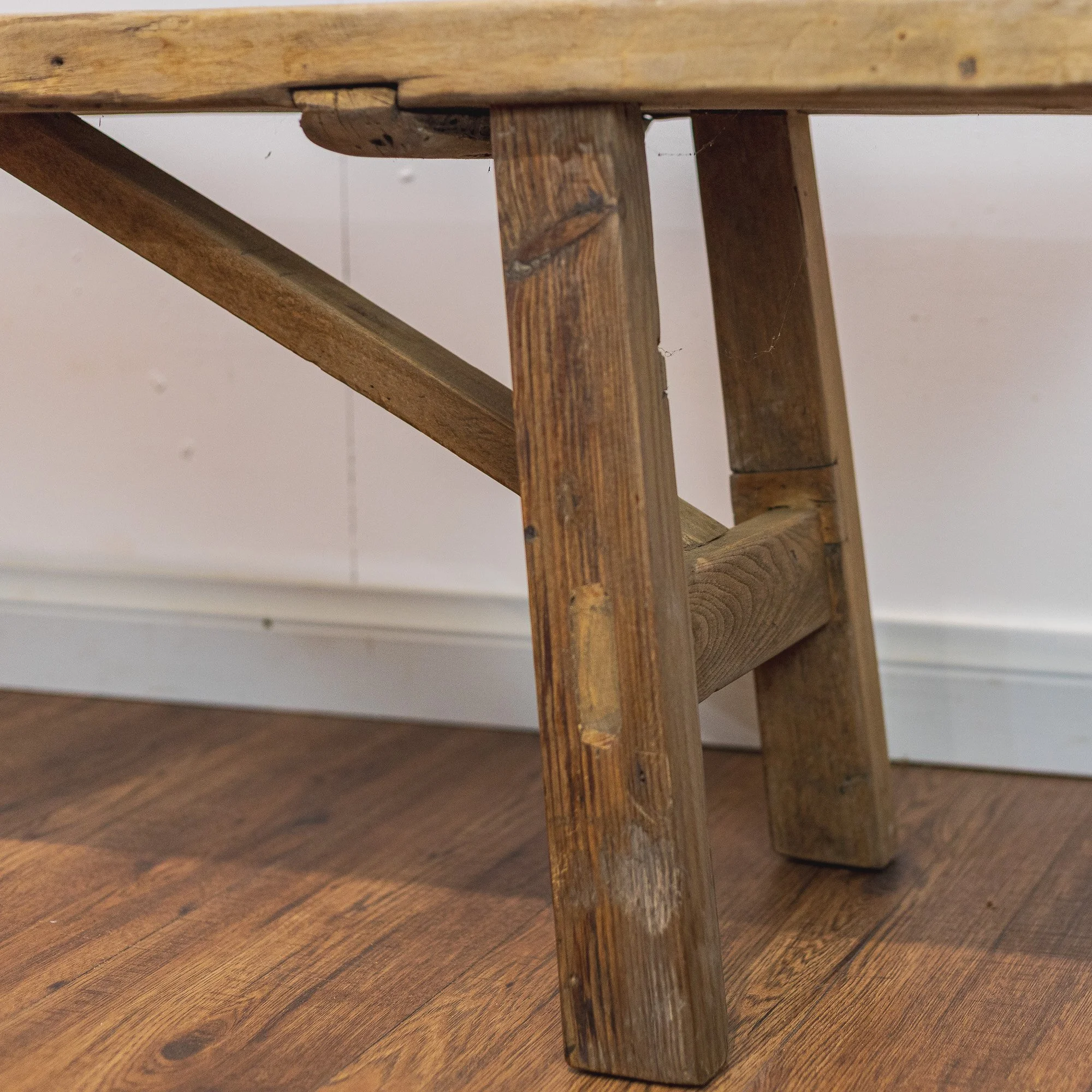 Rustic Reclaimed Elm Dining Bench Seat-6.jpg