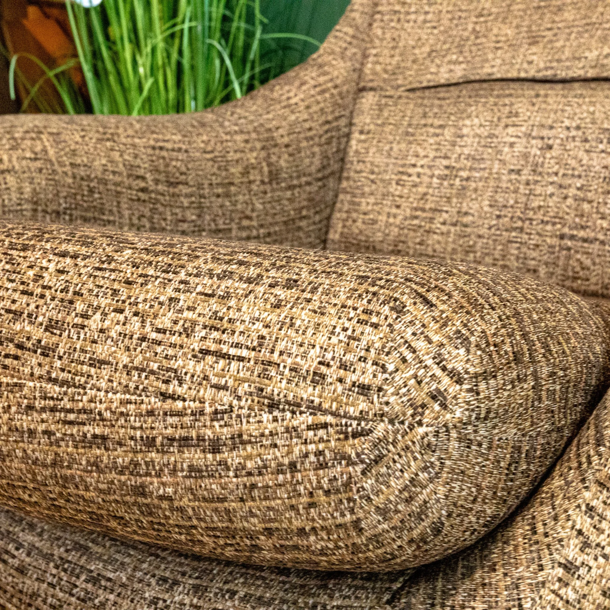 Pair of Mid-Century Swivel Armchairs