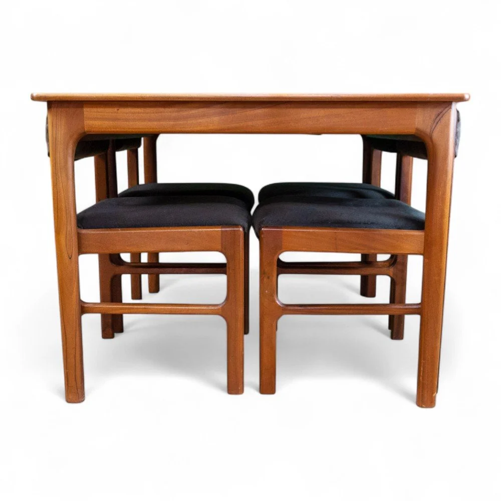 McIntosh Teak Extending Dining Table and 4 Chairs