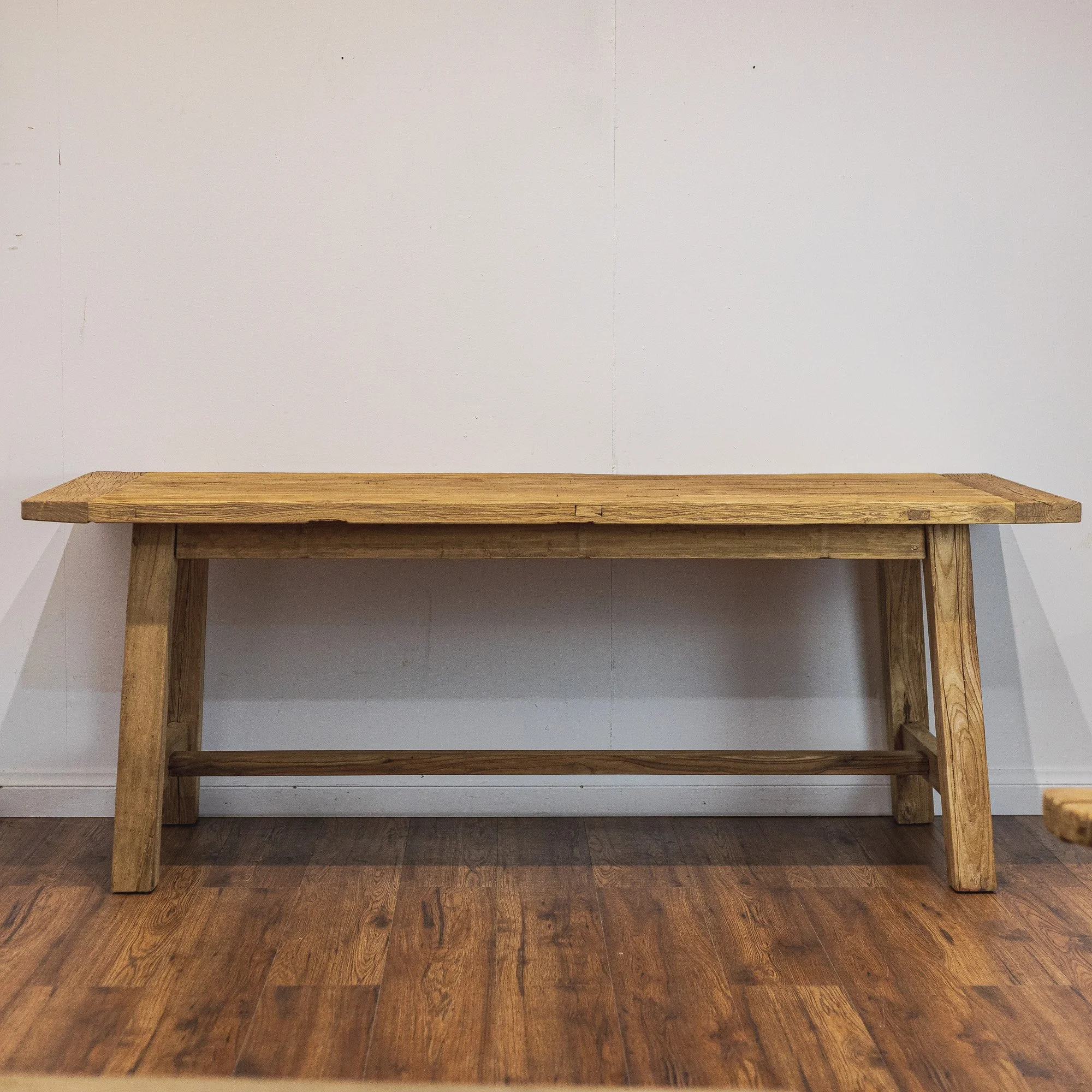 Rustic Reclaimed Elm 7ft Dining Table -4.jpg