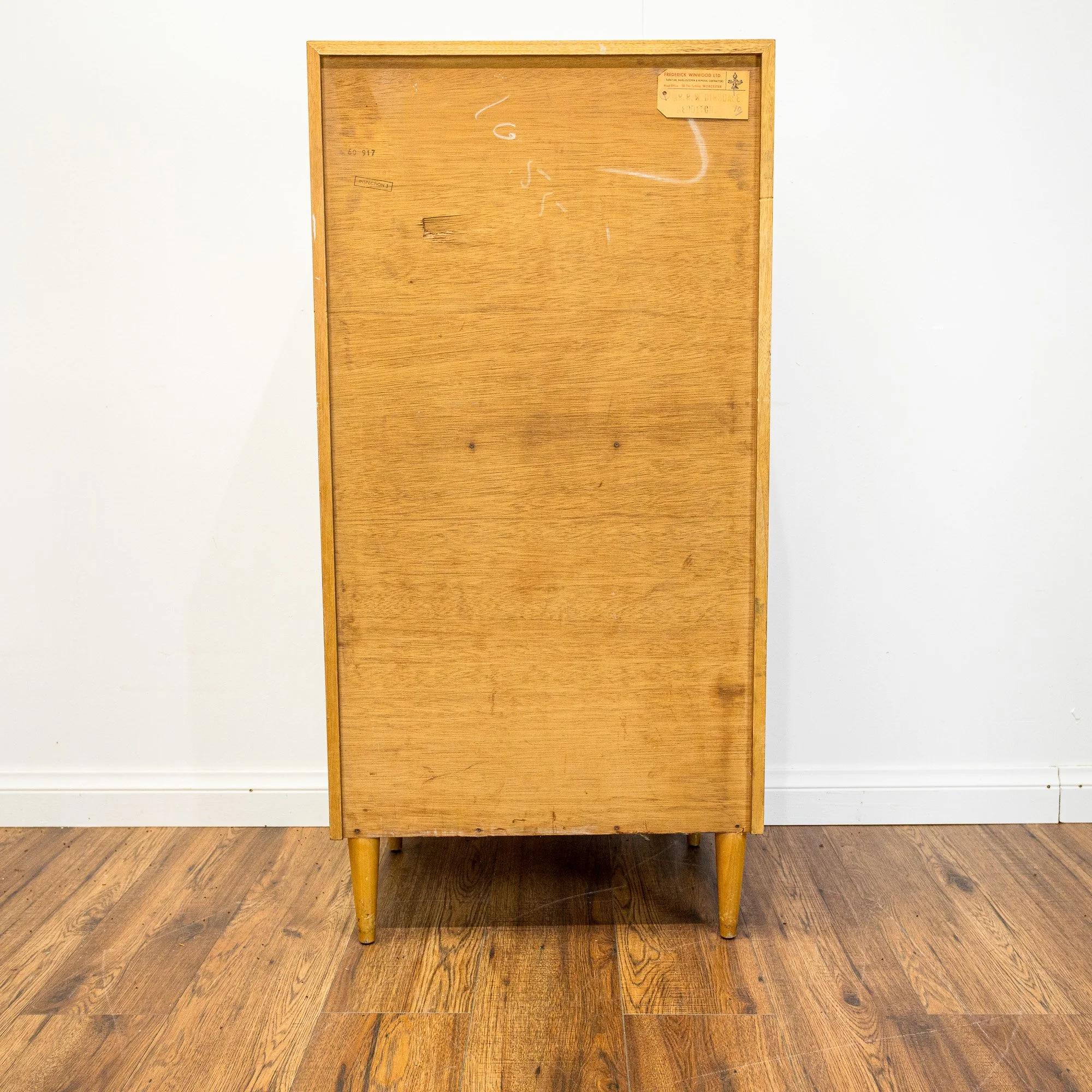 Meredew Teak 6 Drawer Tallboy
