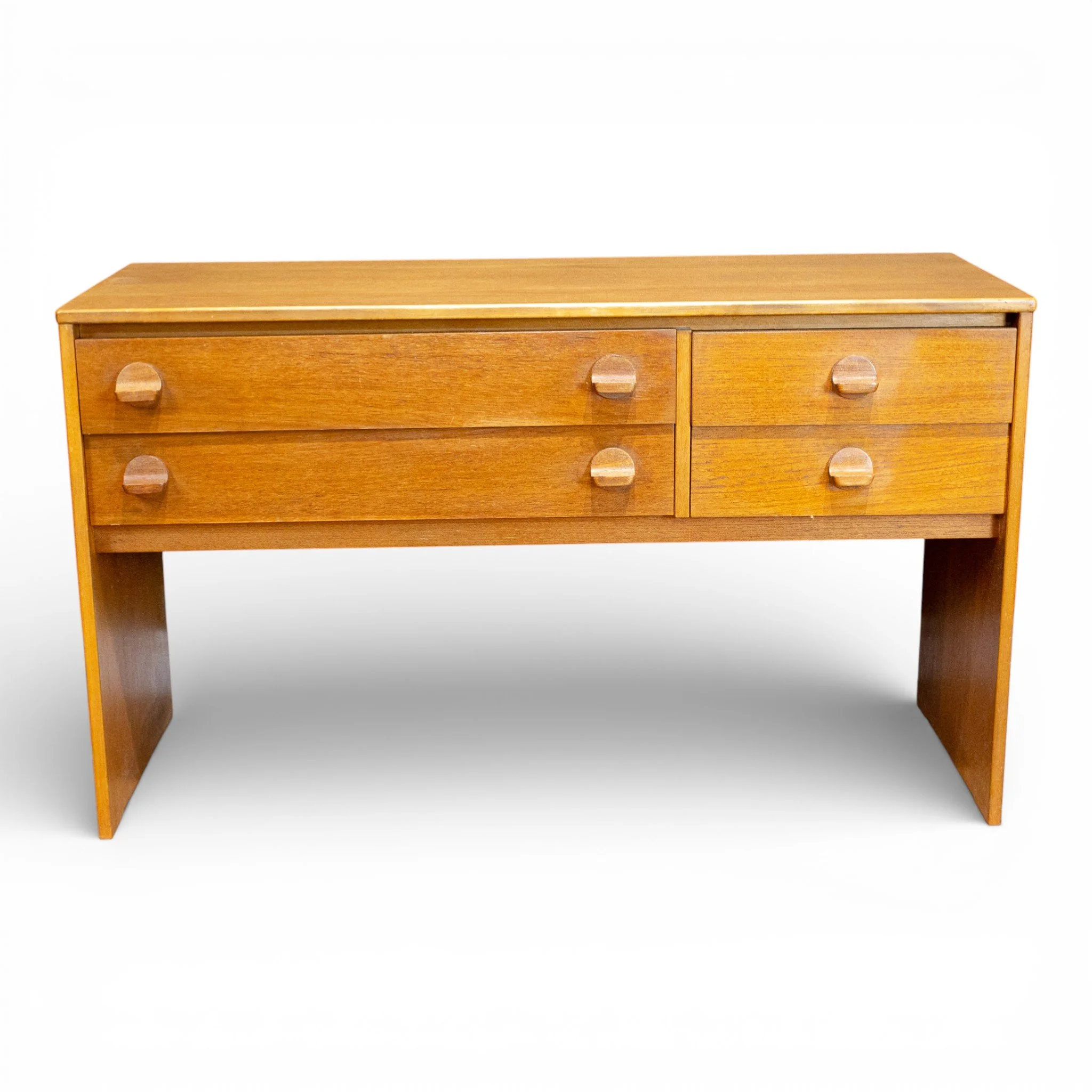 Stag Cantana Teak 4 Drawer Dressing Table