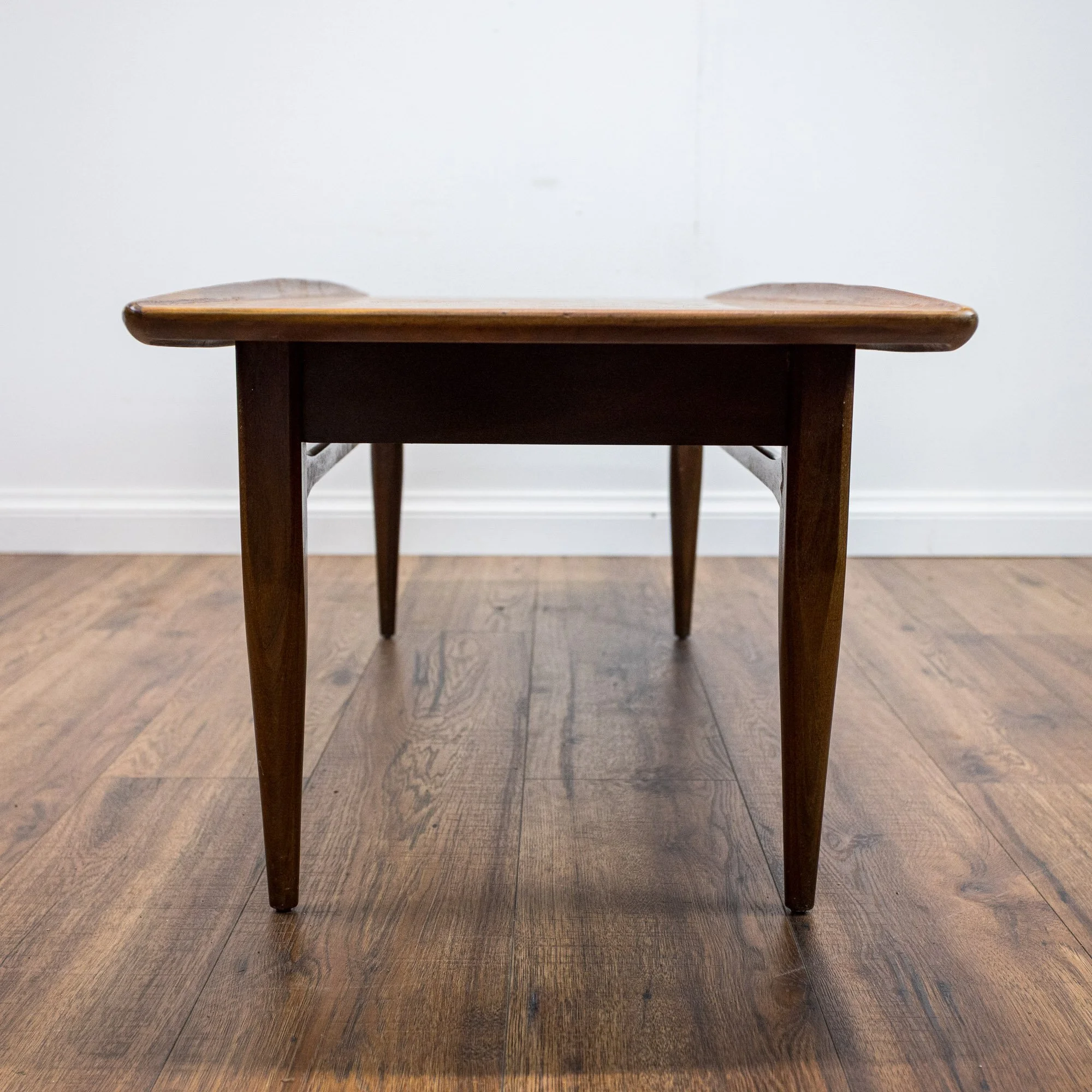 Long Teak Mid Century Coffee Table