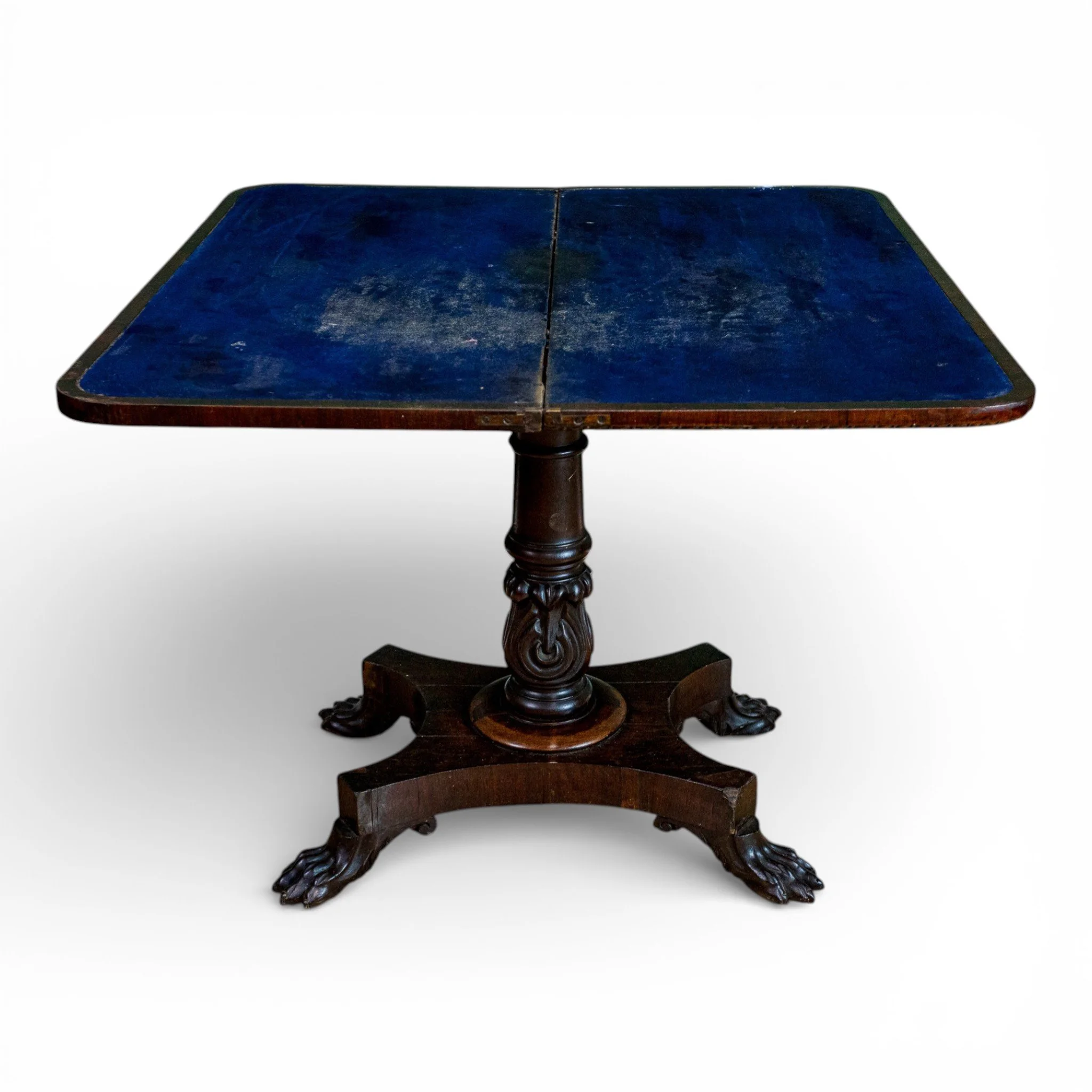Regency Rosewood Folding Card Table